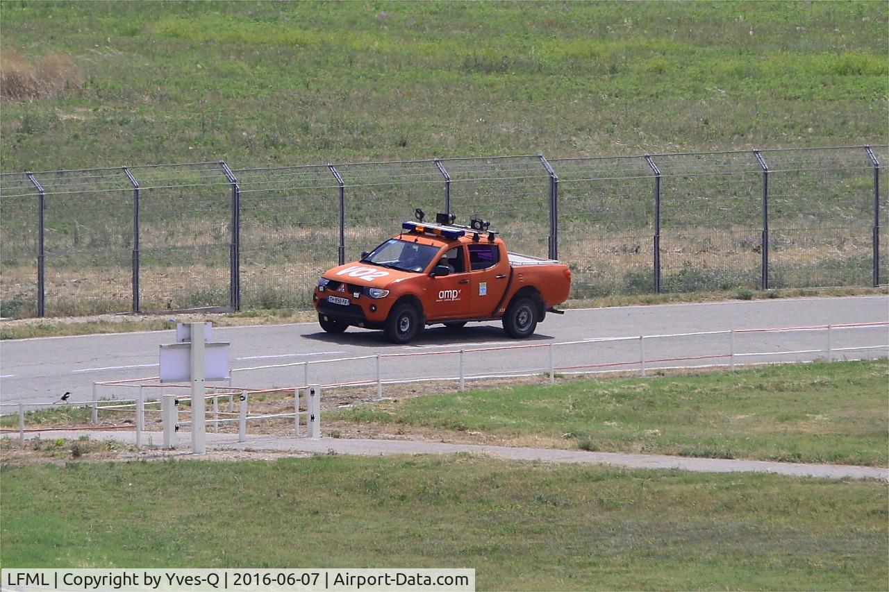 Marseille Provence Airport, Marseille France (LFML) - Security patrol, Marseille-Provence airport (LFML-MRS)