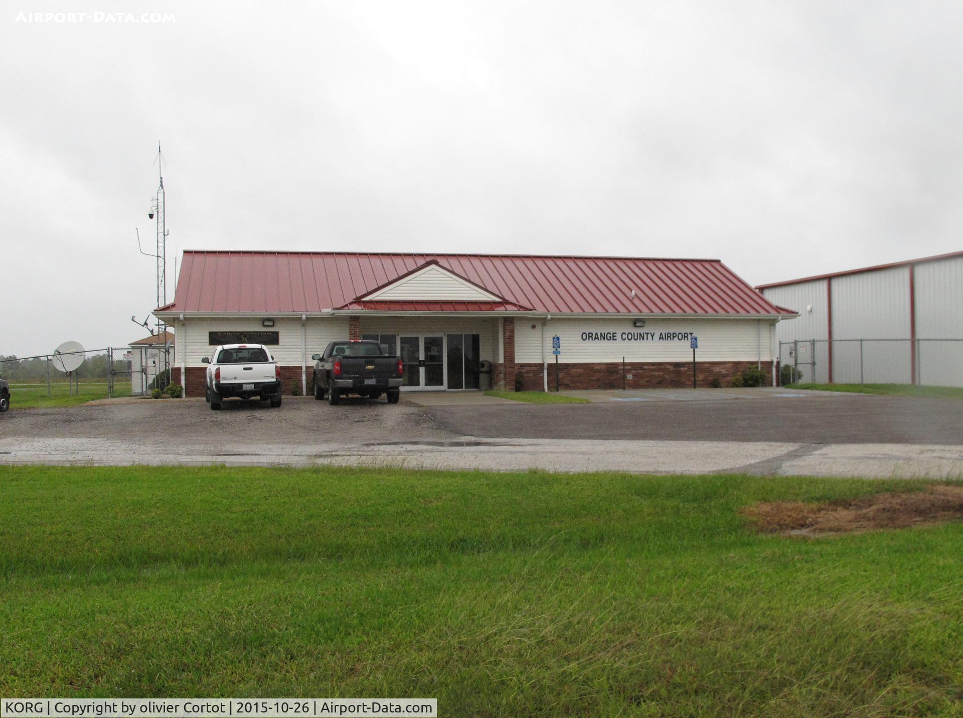 Orange County Airport (ORG) - the main building