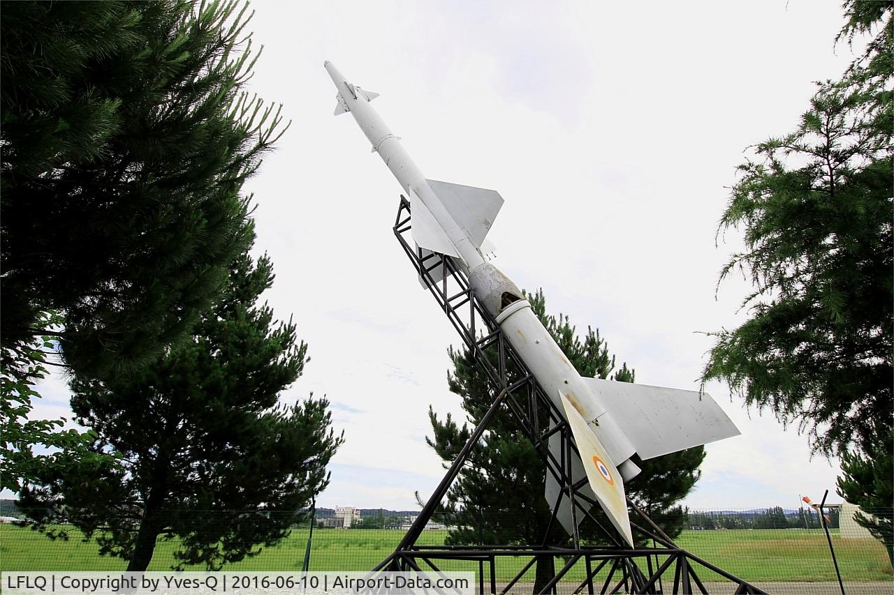 Montélimar Ancone Airport, Montélimar France (LFLQ) - Ground air missile Matra R-422, on display, European Fighter Aviation Museum, Montélimar-Ancône airfield (LFLQ)