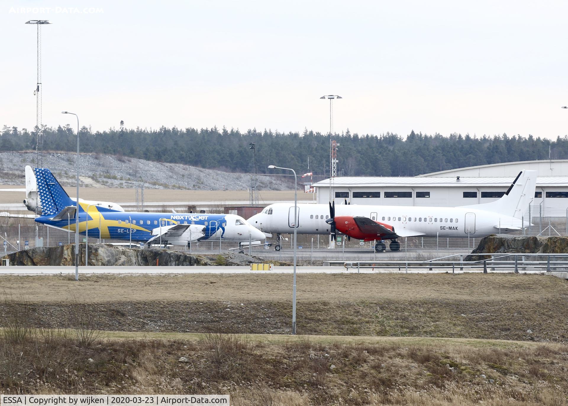 Stockholm-Arlanda Airport, Stockholm Sweden (ESSA) - New A/C to Arlanda flygsamlingar ( Museum)