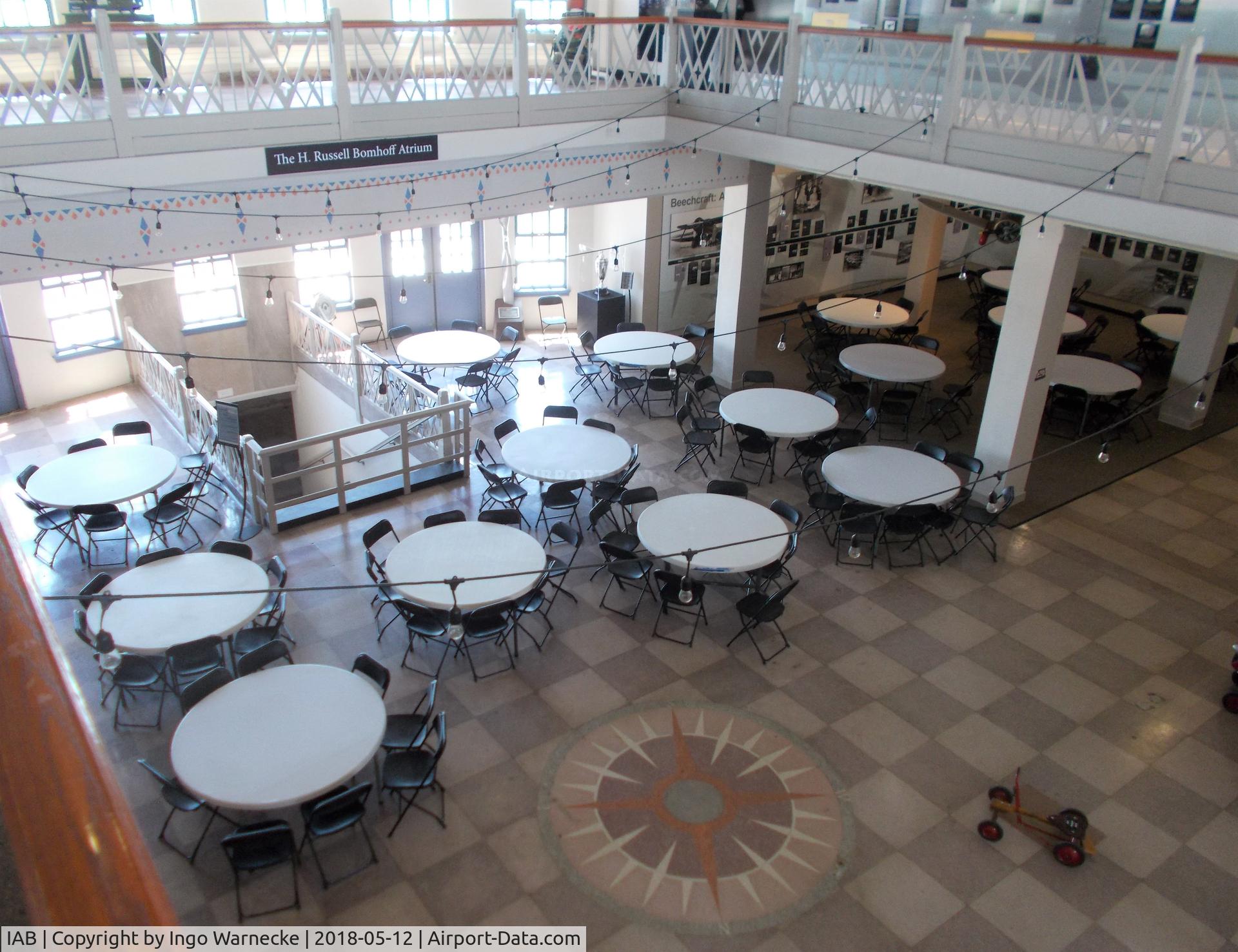 Mc Connell Afb Airport (IAB) - inside the old terminal of Wichita Municipal Airport (today the Kansas Aviation Museum), now just outside McConnell AFB, Wichita KS