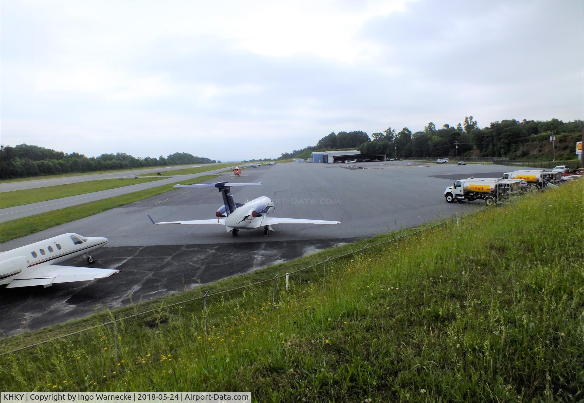 Hickory Regional Airport (HKY) - western part of Hickory regional airport, Hickory NC