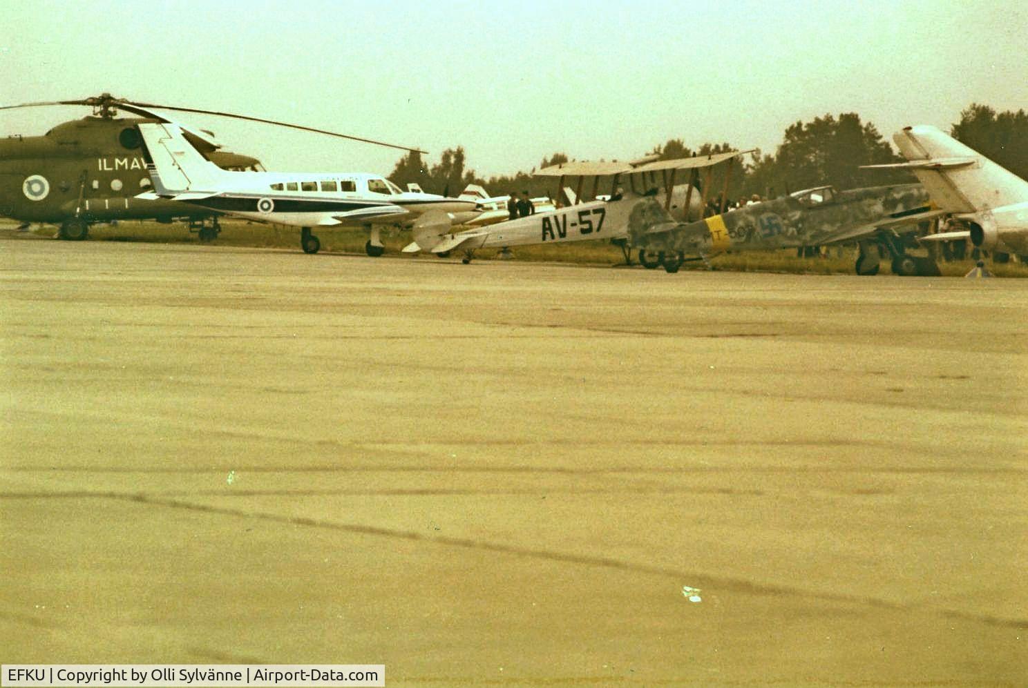 Kuopio Airport, Kuopio / Siilinjärvi Finland (EFKU) - Aviation show 1978
