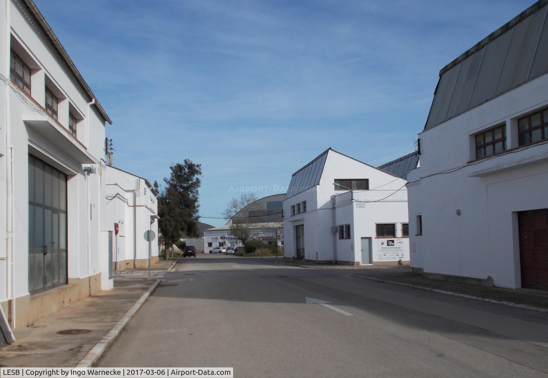 Son Bonet Aerodrome Airport, Palma de Mallorca Spain (LESB) - hangars at Son Bonet airport, Mallorca
