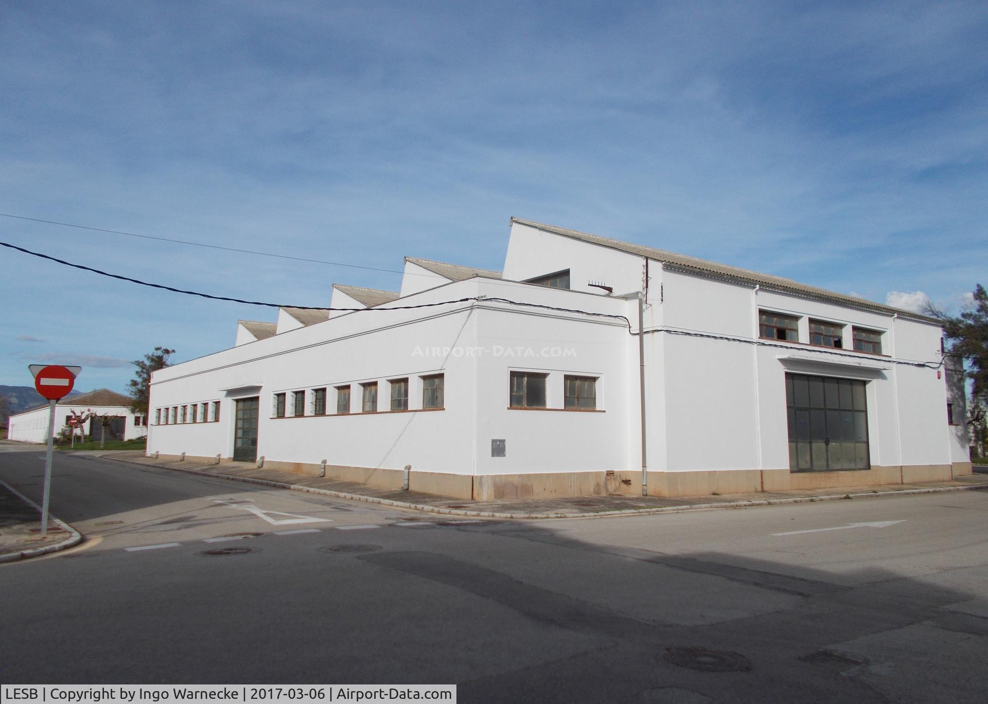 Son Bonet Aerodrome Airport, Palma de Mallorca Spain (LESB) - hangar at Son Bonet airport, Mallorca