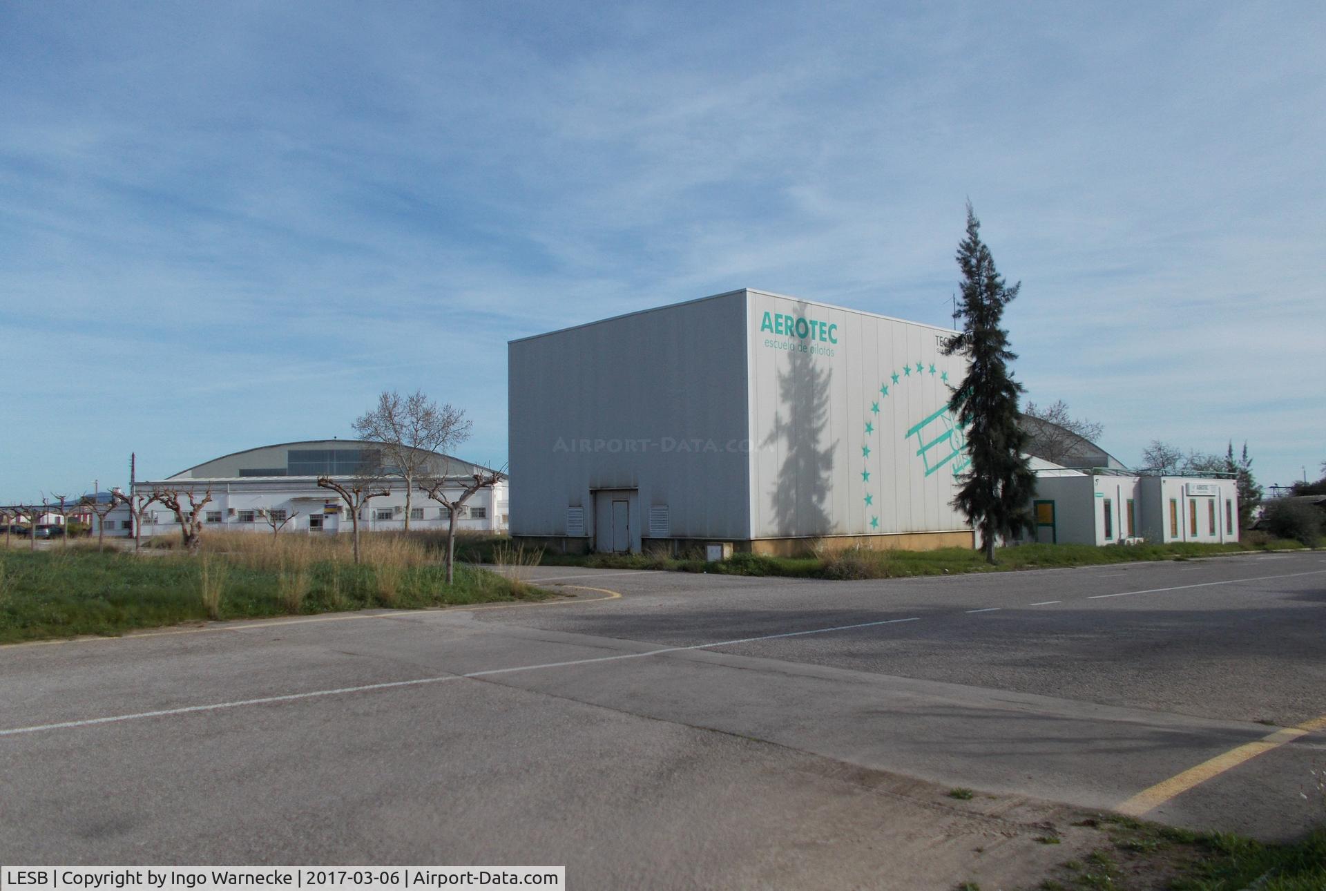 Son Bonet Aerodrome Airport, Palma de Mallorca Spain (LESB) - hangars at Son Bonet airport, Mallorca