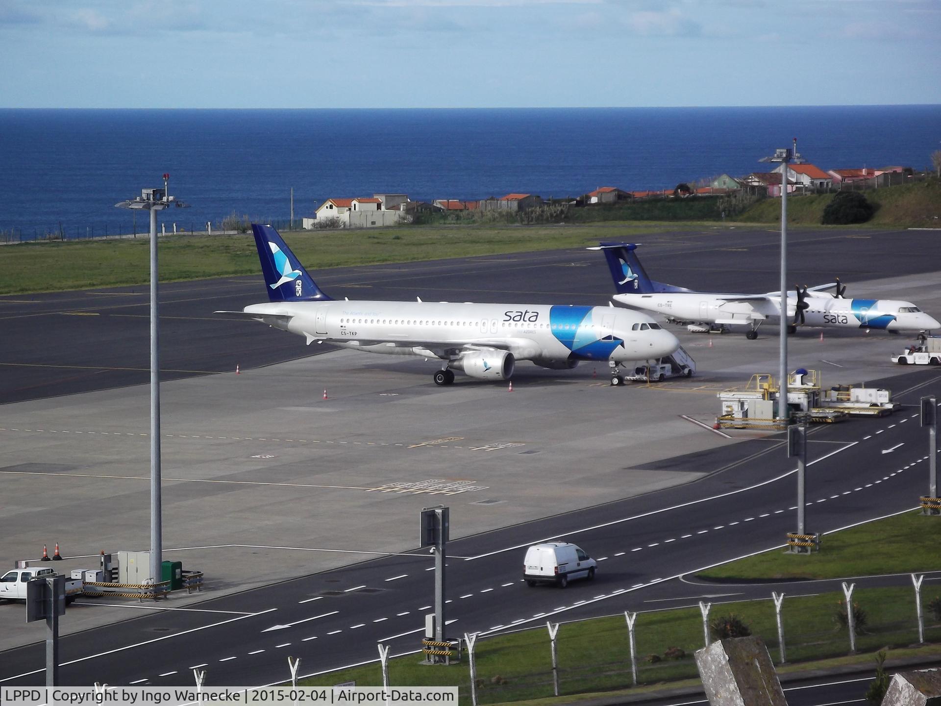 João Paulo II Airport, Ponta Delgada, São Miguel Island Portugal (LPPD) - apron at Ponta Delgada airport