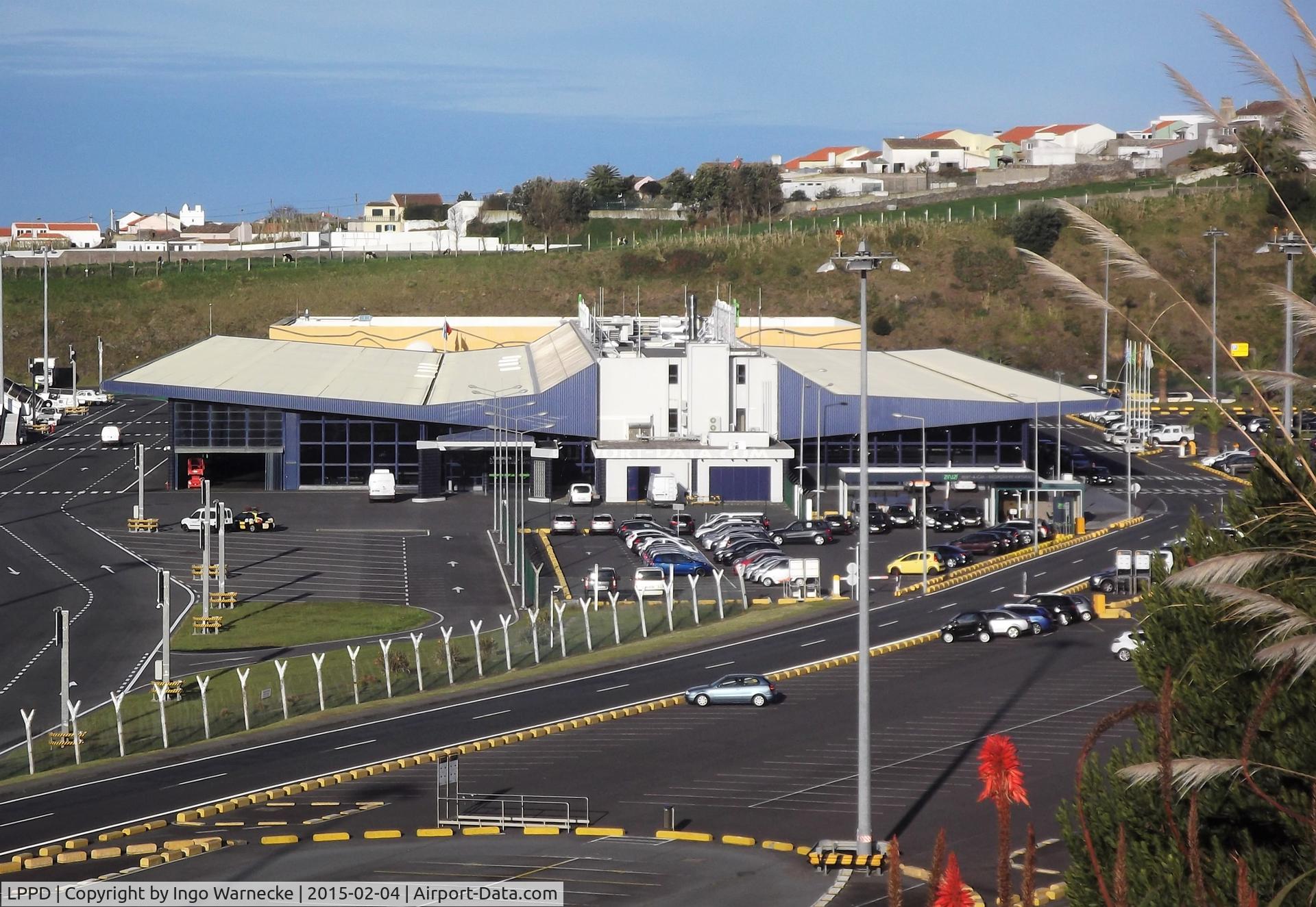 João Paulo II Airport, Ponta Delgada, São Miguel Island Portugal (LPPD) - terminal at Ponta Delgada airport