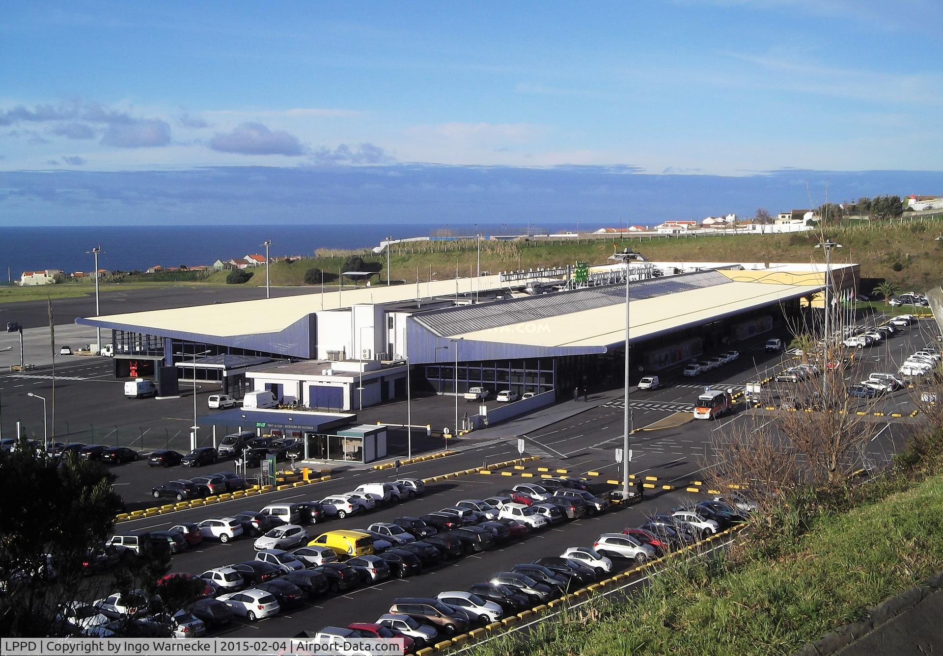 João Paulo II Airport, Ponta Delgada, São Miguel Island Portugal (LPPD) - terminal at Ponta Delgada airport