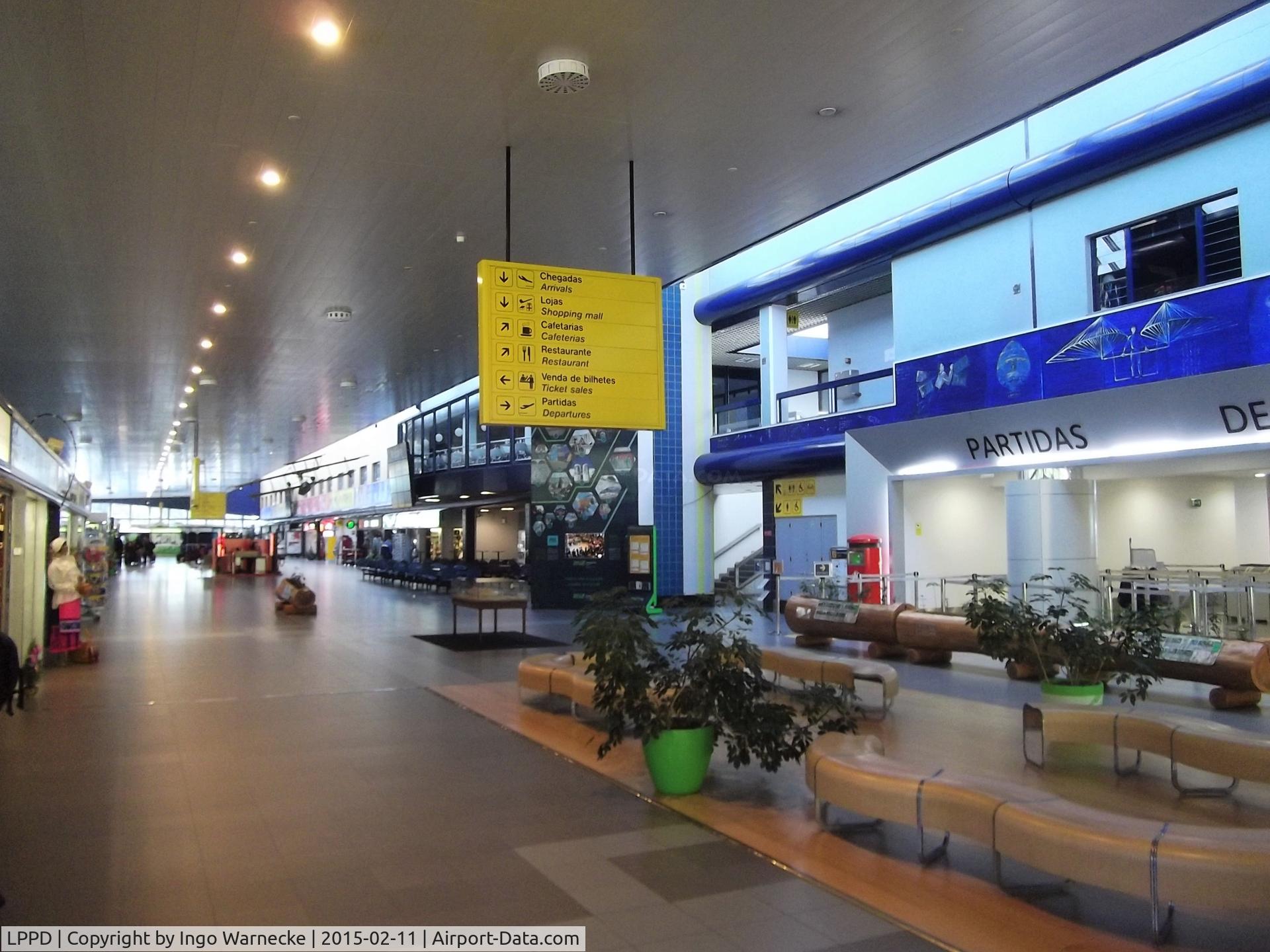 João Paulo II Airport, Ponta Delgada, São Miguel Island Portugal (LPPD) - inside the terminal at Ponta Delgada airport