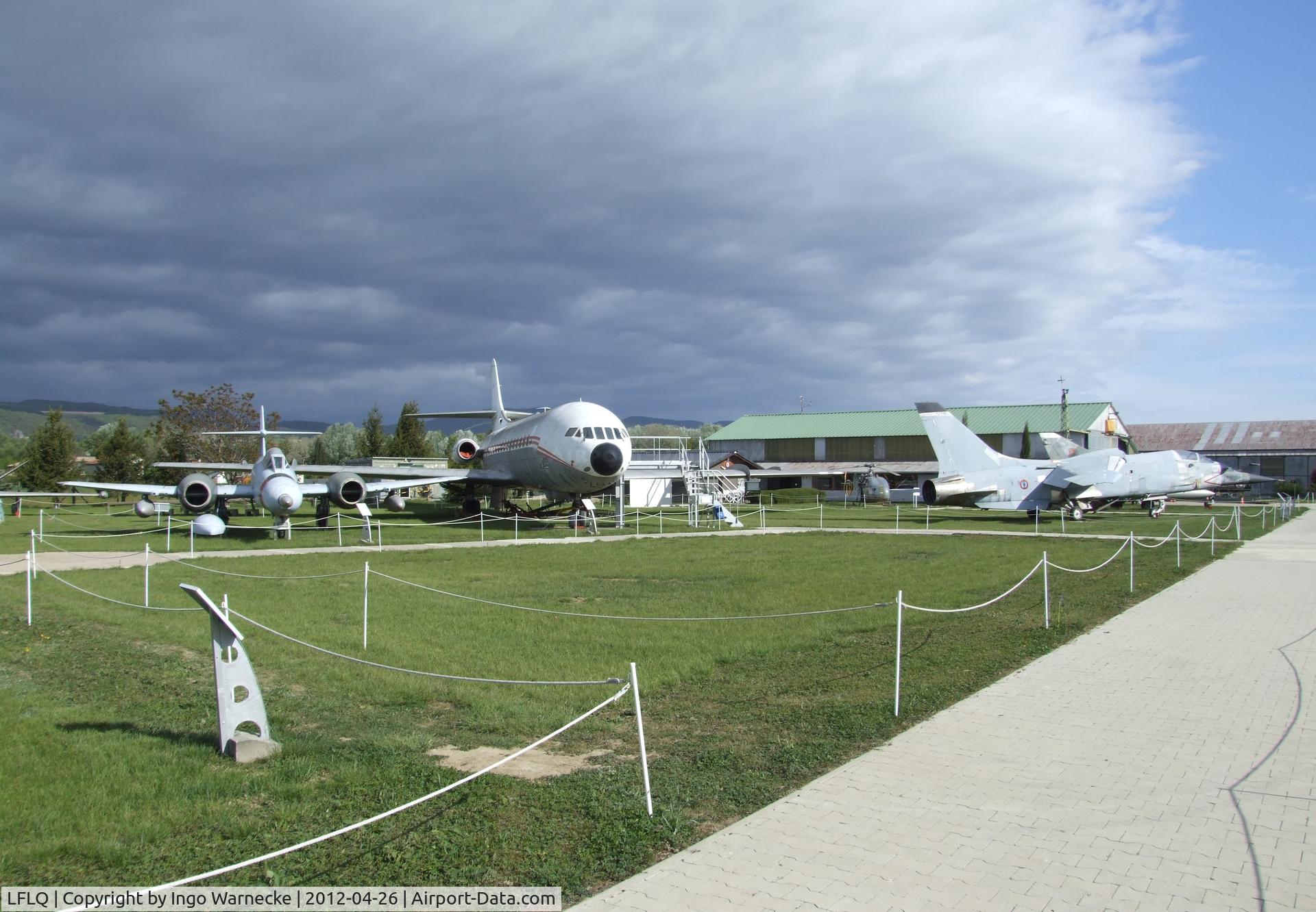 Montélimar Ancone Airport, Montélimar France (LFLQ) - the outside display of the Musée Européen de l'Aviation de Chasse at Montelimar Ancone airfield