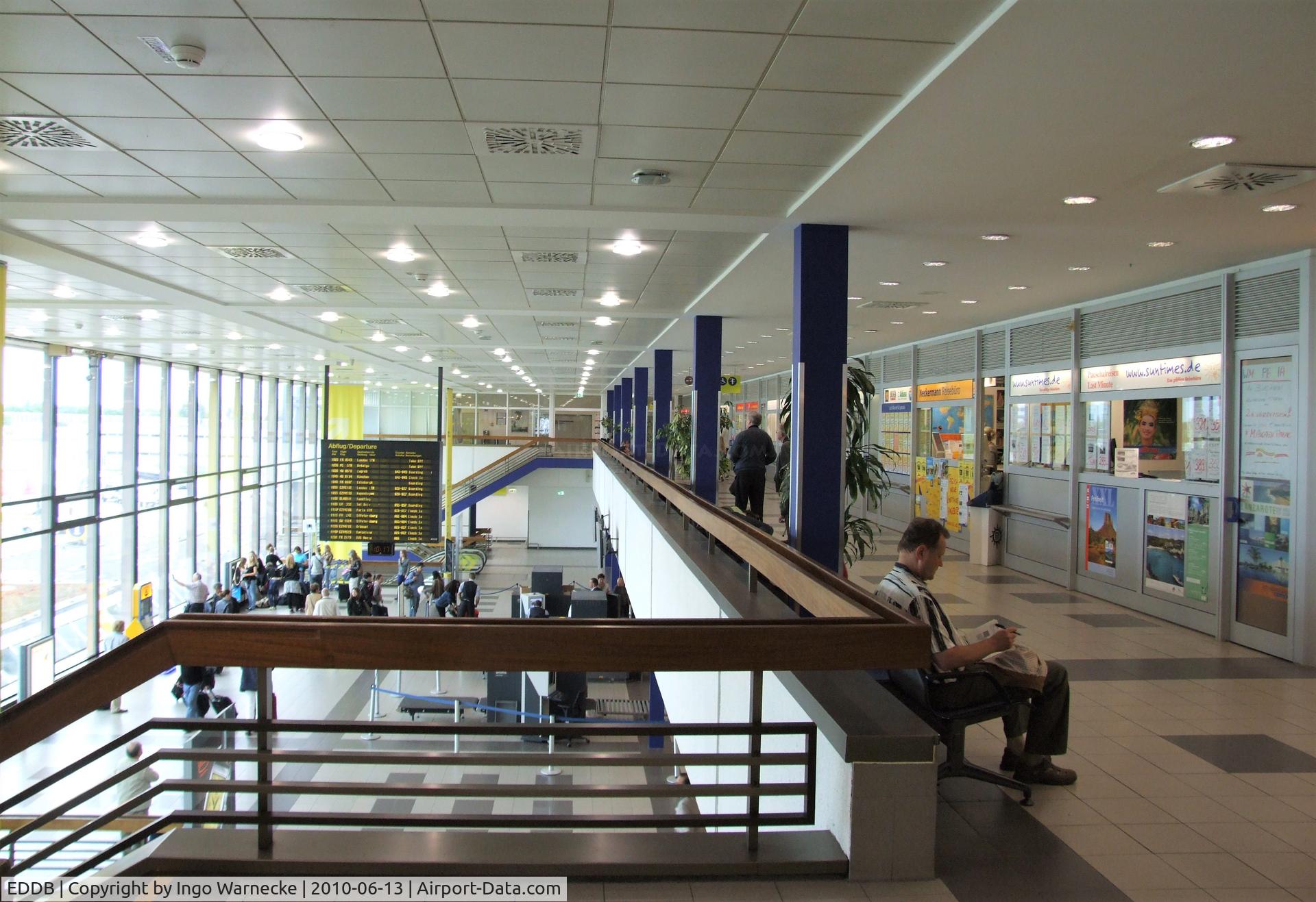 Berlin Brandenburg International Airport, Berlin Germany (EDDB) - in the terminal at Schönefeld airport