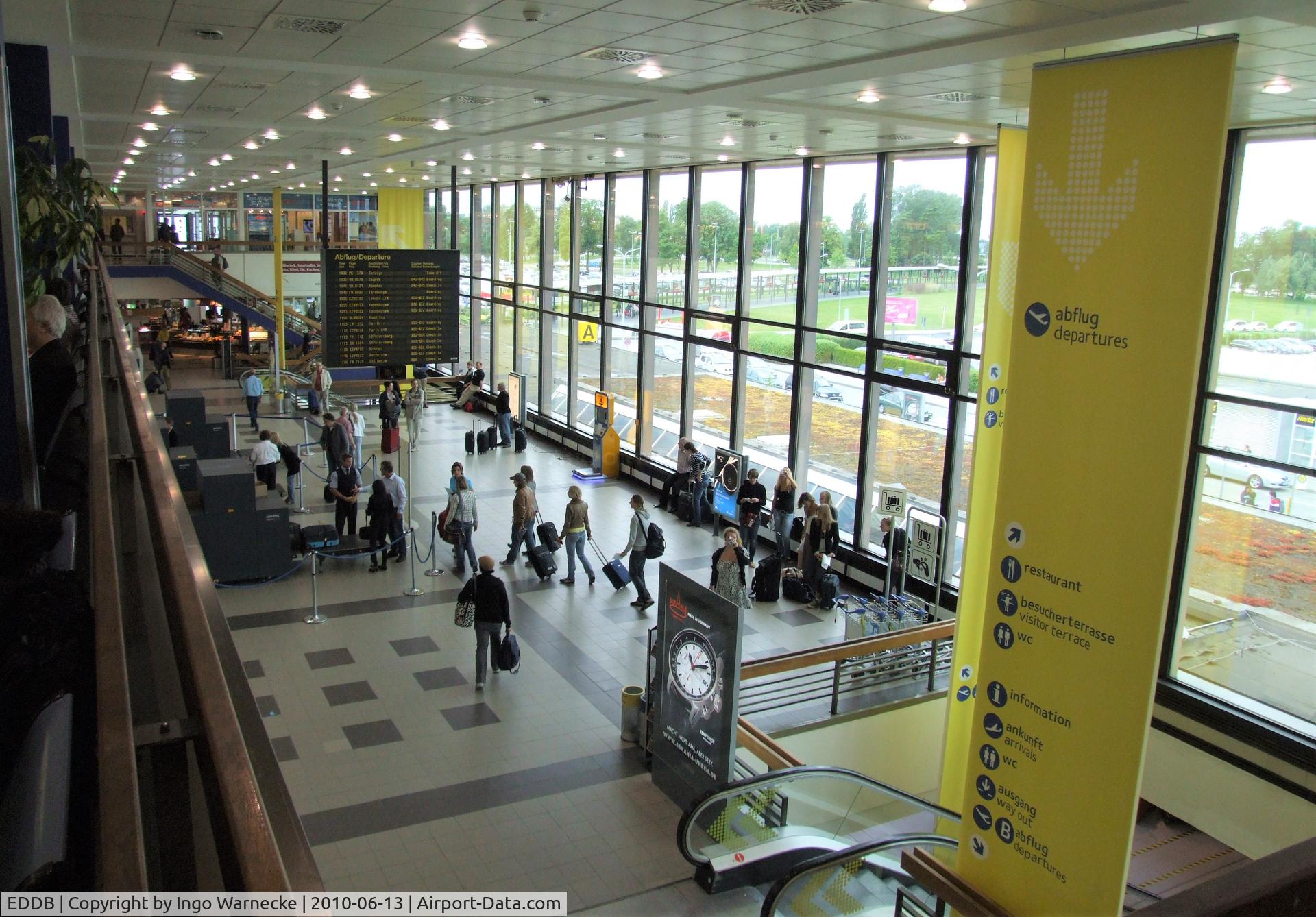 Berlin Brandenburg International Airport, Berlin Germany (EDDB) - in the terminal at Schönefeld airport