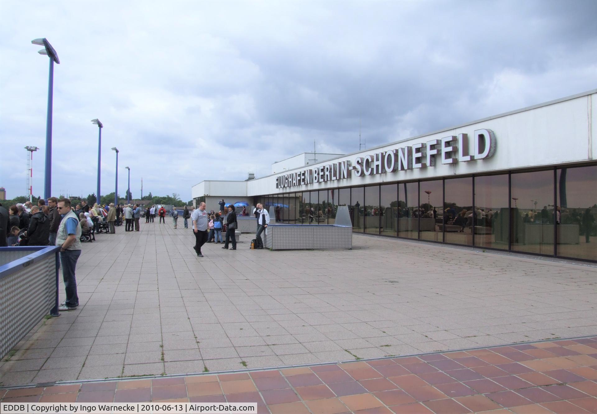 Berlin Brandenburg International Airport, Berlin Germany (EDDB) - on the visitors terrace at Schönefeld airport