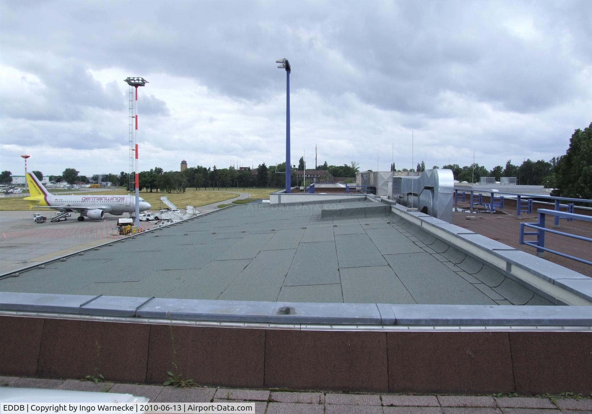 Berlin Brandenburg International Airport, Berlin Germany (EDDB) - looking at the apron at Schönefeld airport