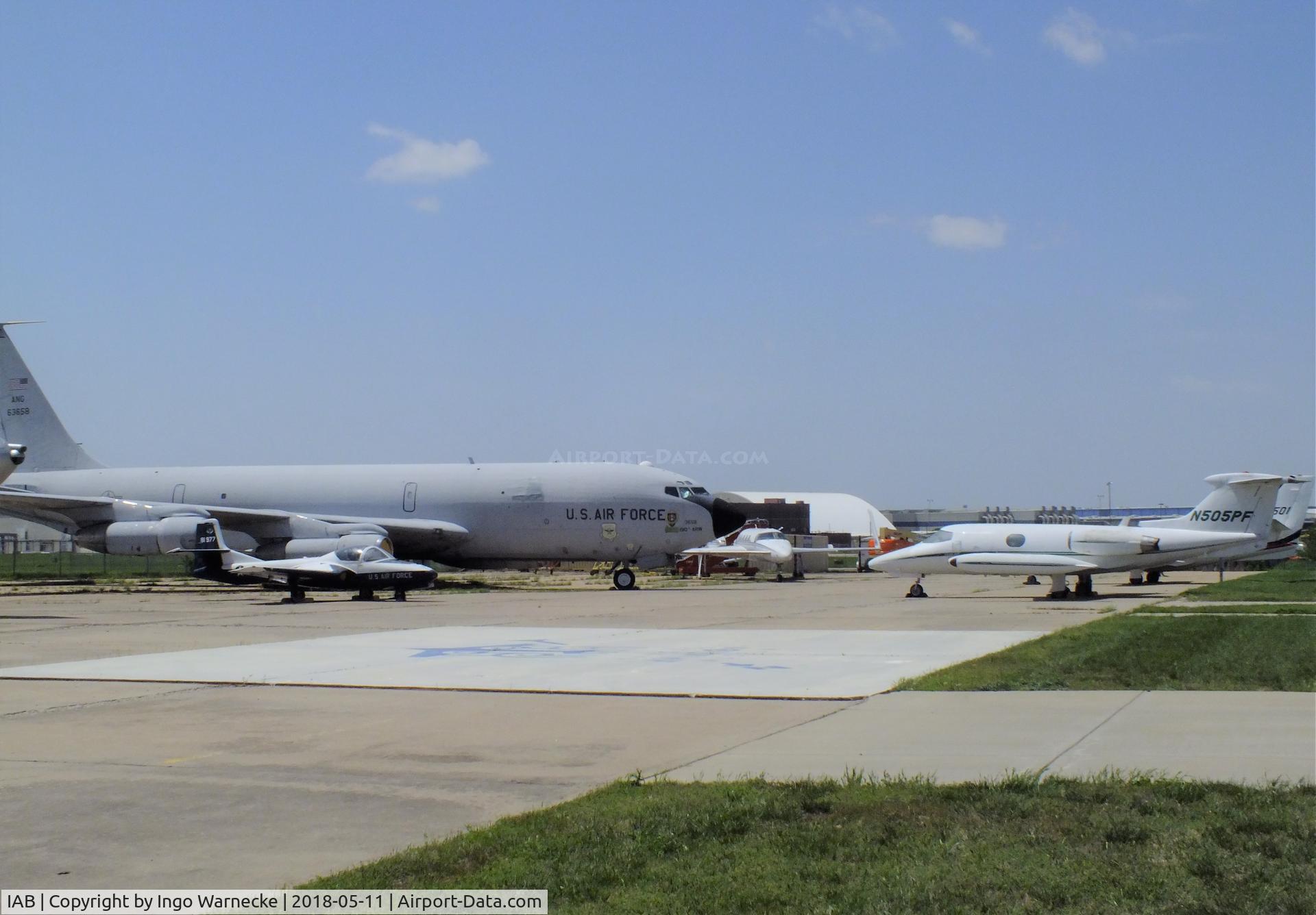 Mc Connell Afb Airport (IAB) - outside display of the Kansas Aviation Museum just outside McConnell AFB, Wichita KS