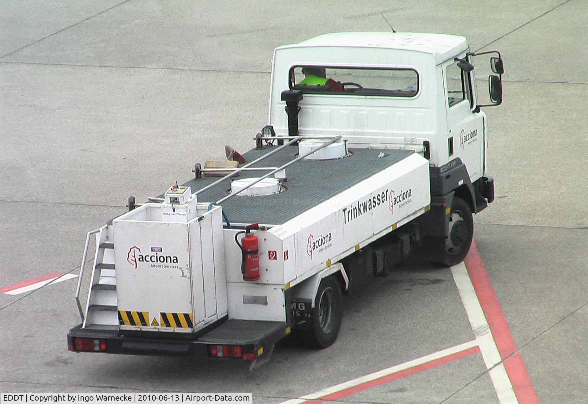 Tegel International Airport (closing in 2011), Berlin Germany (EDDT) - potable water truck at Tegel airport #v