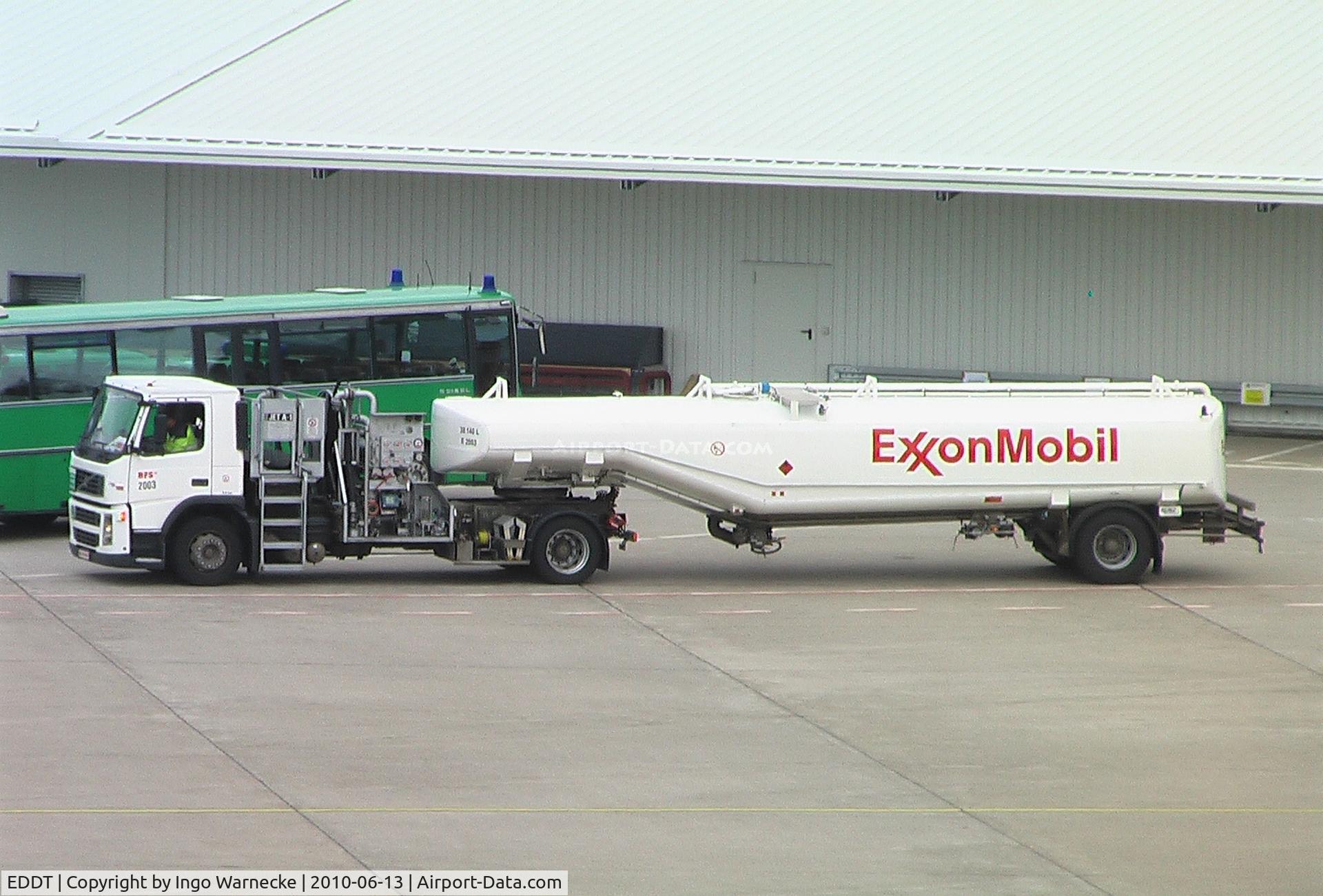 Tegel International Airport (closing in 2011), Berlin Germany (EDDT) - airport fuel truck at Tegel airport #v