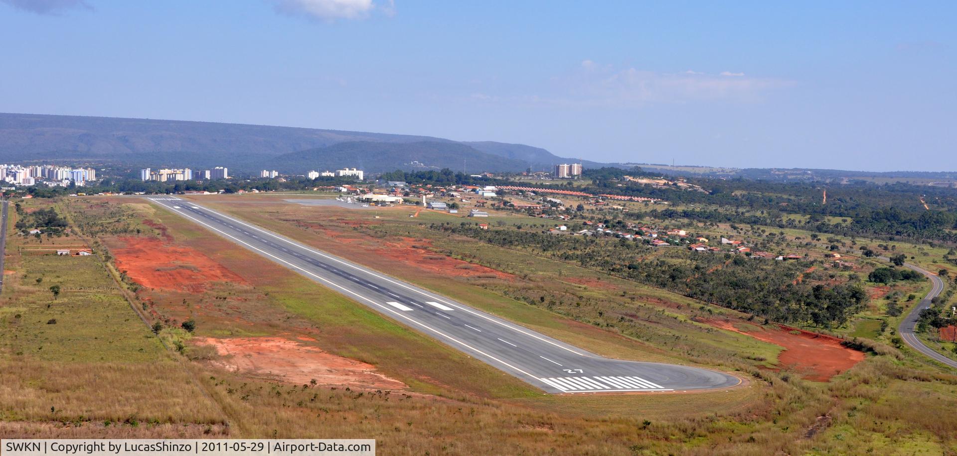 Caldas Novas Airport, Caldas Novas, Goiás Brazil (SWKN) - vista aerea