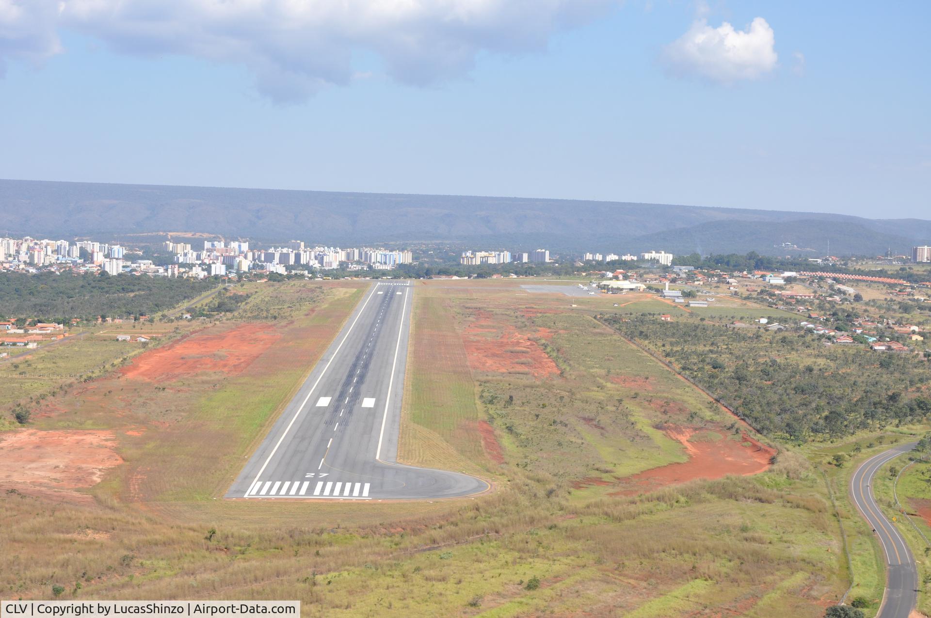 Caldas Novas Airport, Caldas Novas, Goiás Brazil (CLV) - AEREA FRONTAL