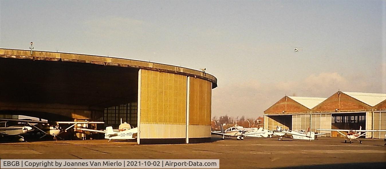 Grimbergen Airfield Airport, Grimbergen Belgium (EBGB) - Slide scan previous century