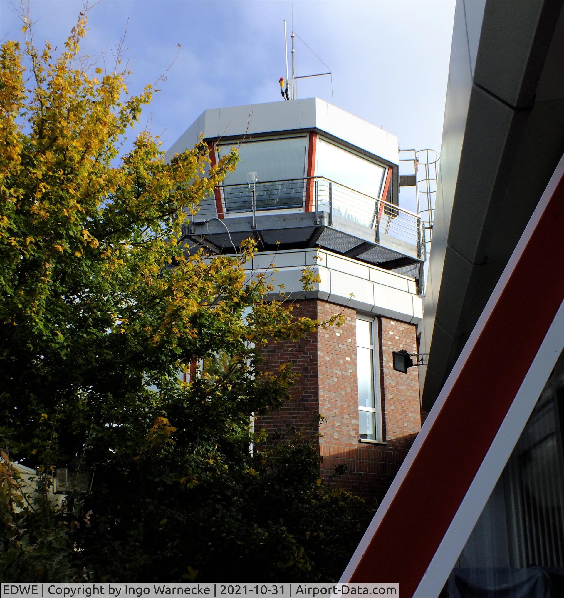 EDWE Airport - tower at Emden airfield
