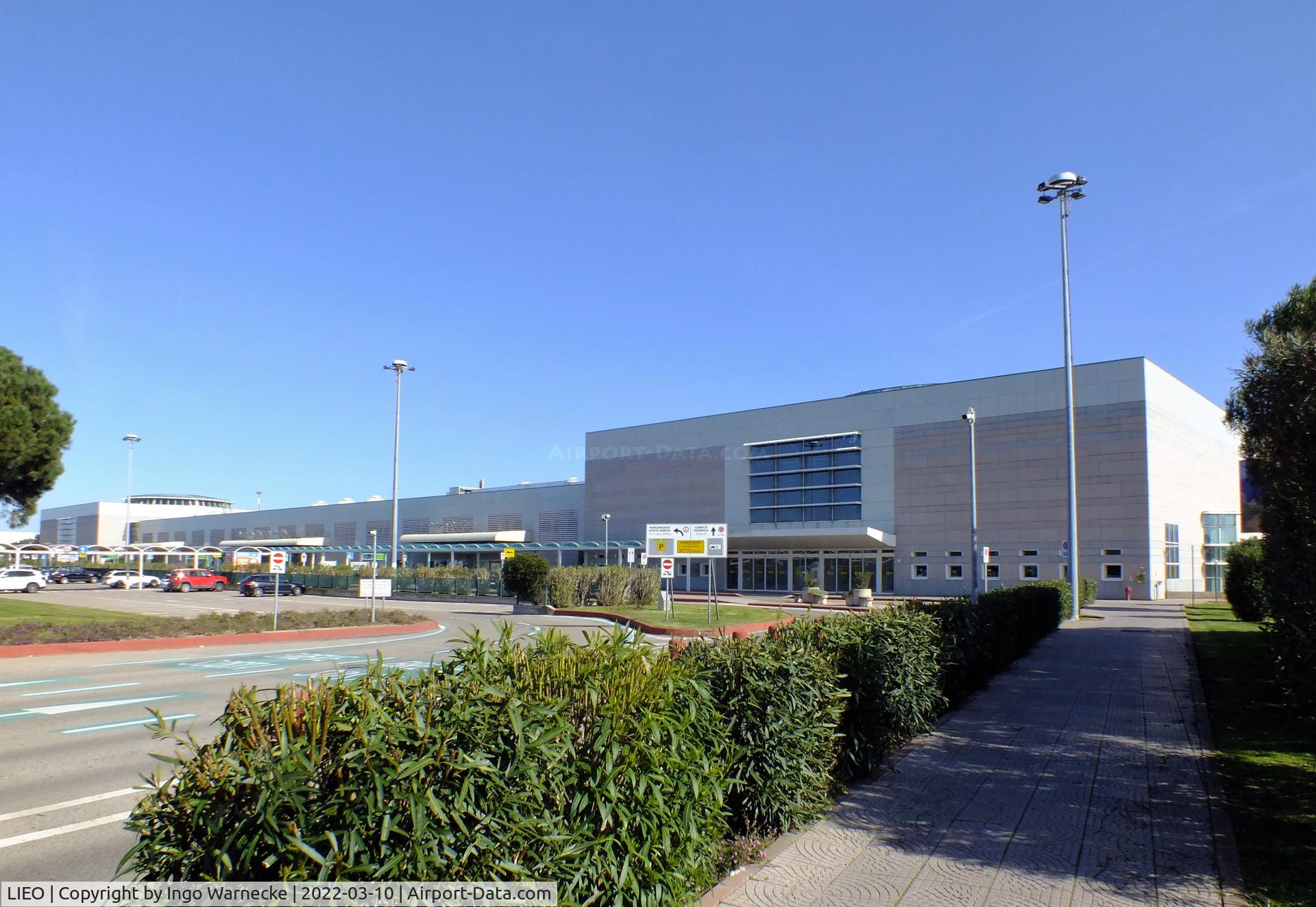 Olbia Airport, Costa Smeralda Airport Italy (LIEO) - the main terminal of Olbia/Costa Smeralda airport