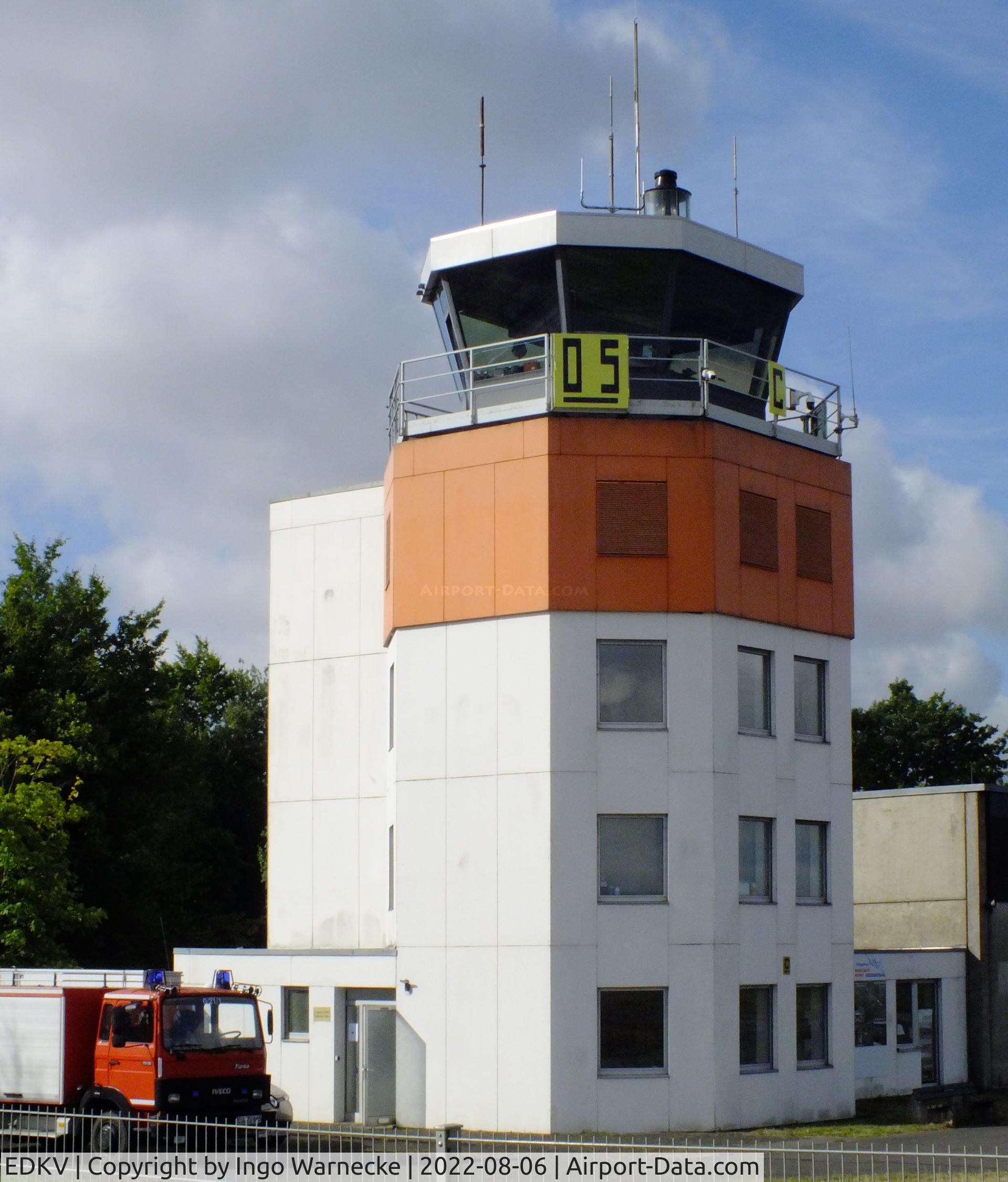Dahlemer Binz Airport, Dahlem Germany (EDKV) - the tower at Dahlemer Binz airfield