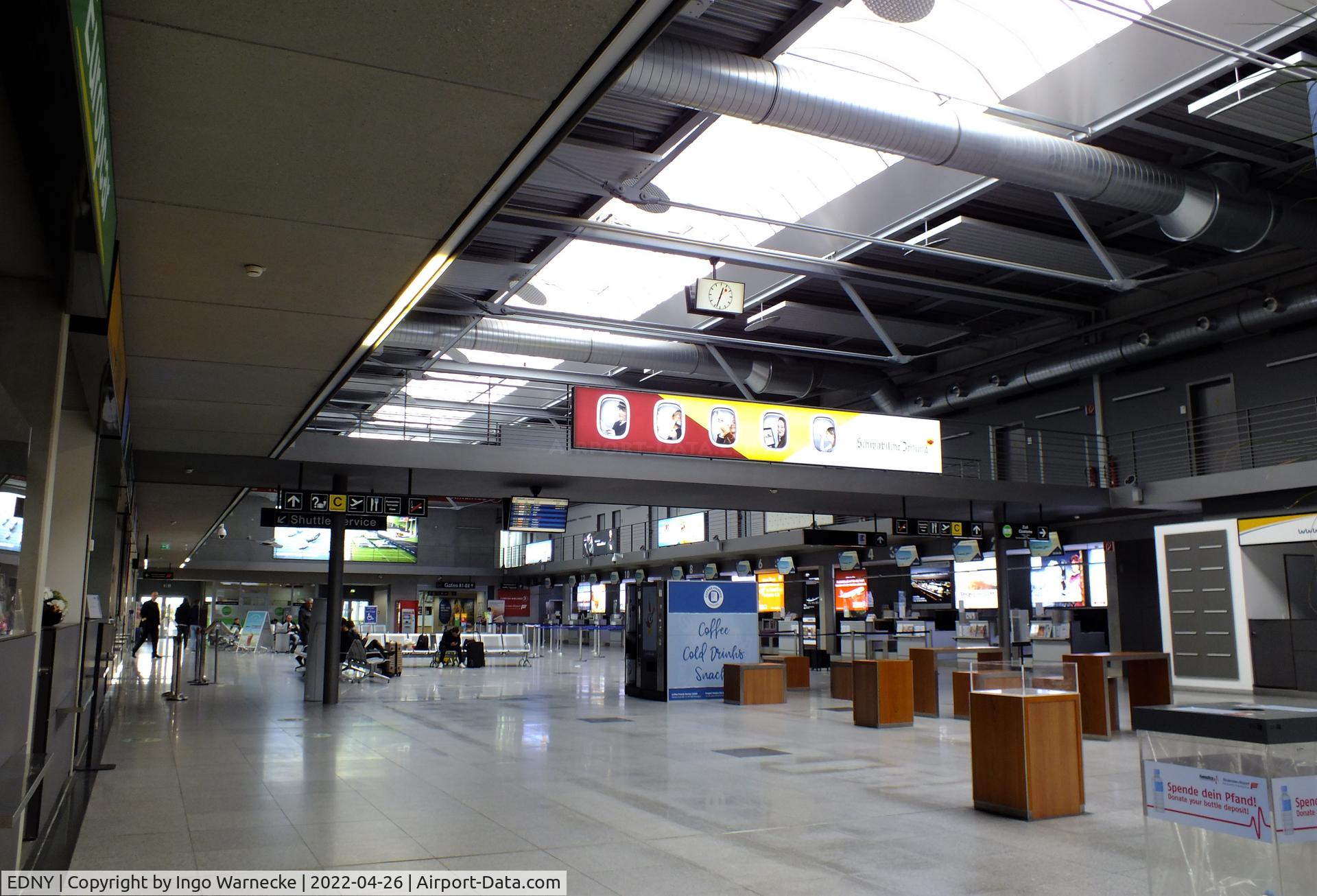 Bodensee Airport, Friedrichshafen Germany (EDNY) - inside the new terminal at Friedrichshafen Bodensee airport
