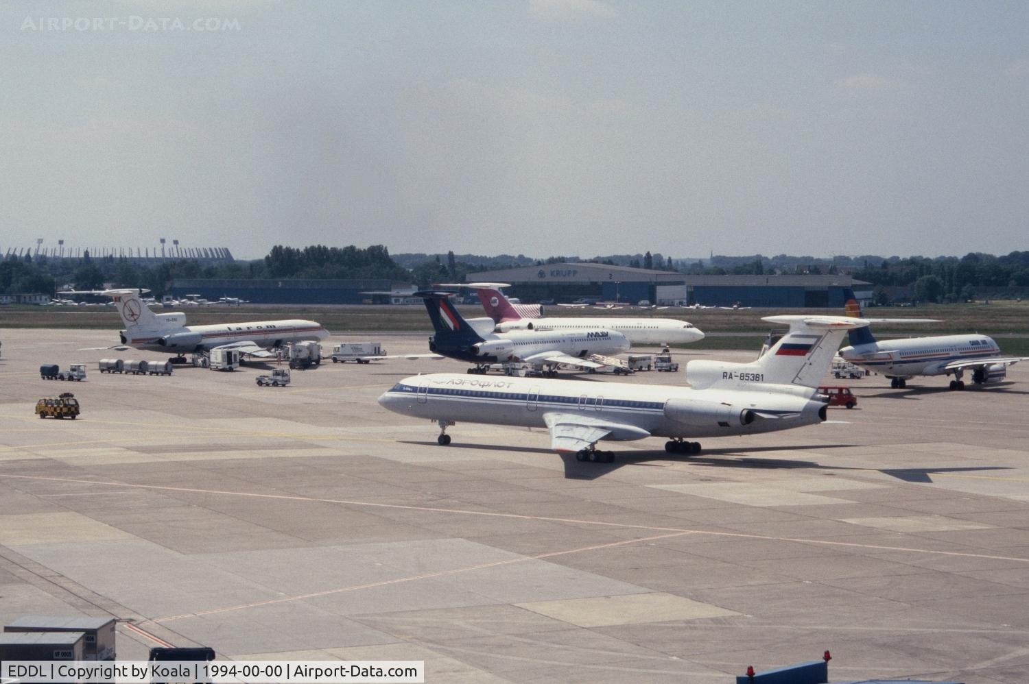Düsseldorf International Airport, Düsseldorf Germany (EDDL) - Good old days with tons of Tupolev...