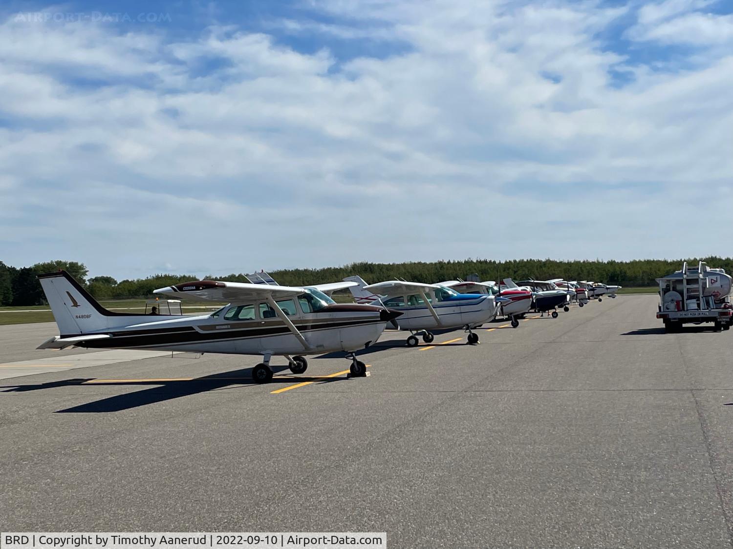Brainerd Lakes Regional Airport (BRD) - Flightline at Brainerd