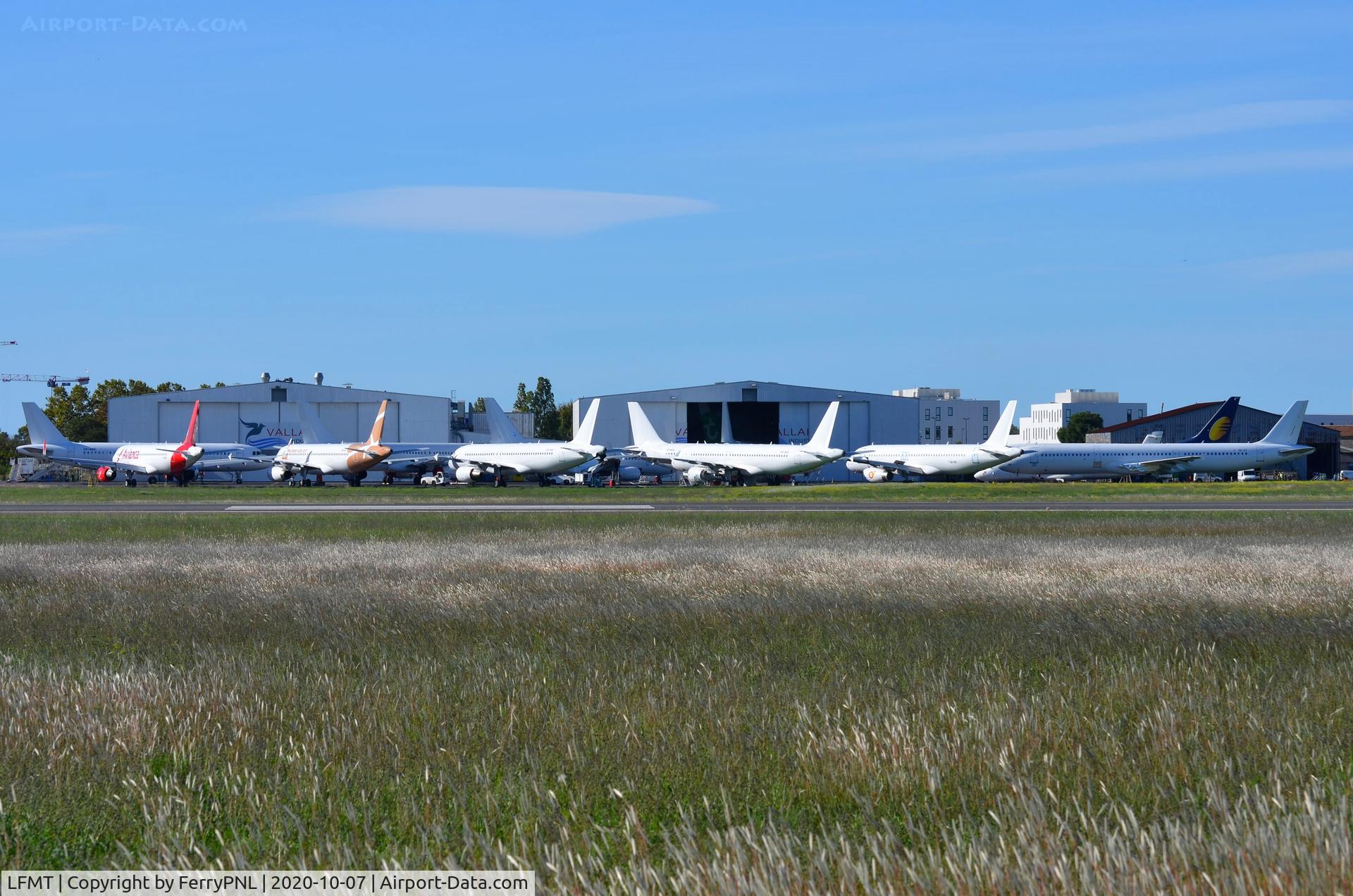 Montpellier-Méditerranée Airport, Montpellier France (LFMT) - MPL maintanance aera