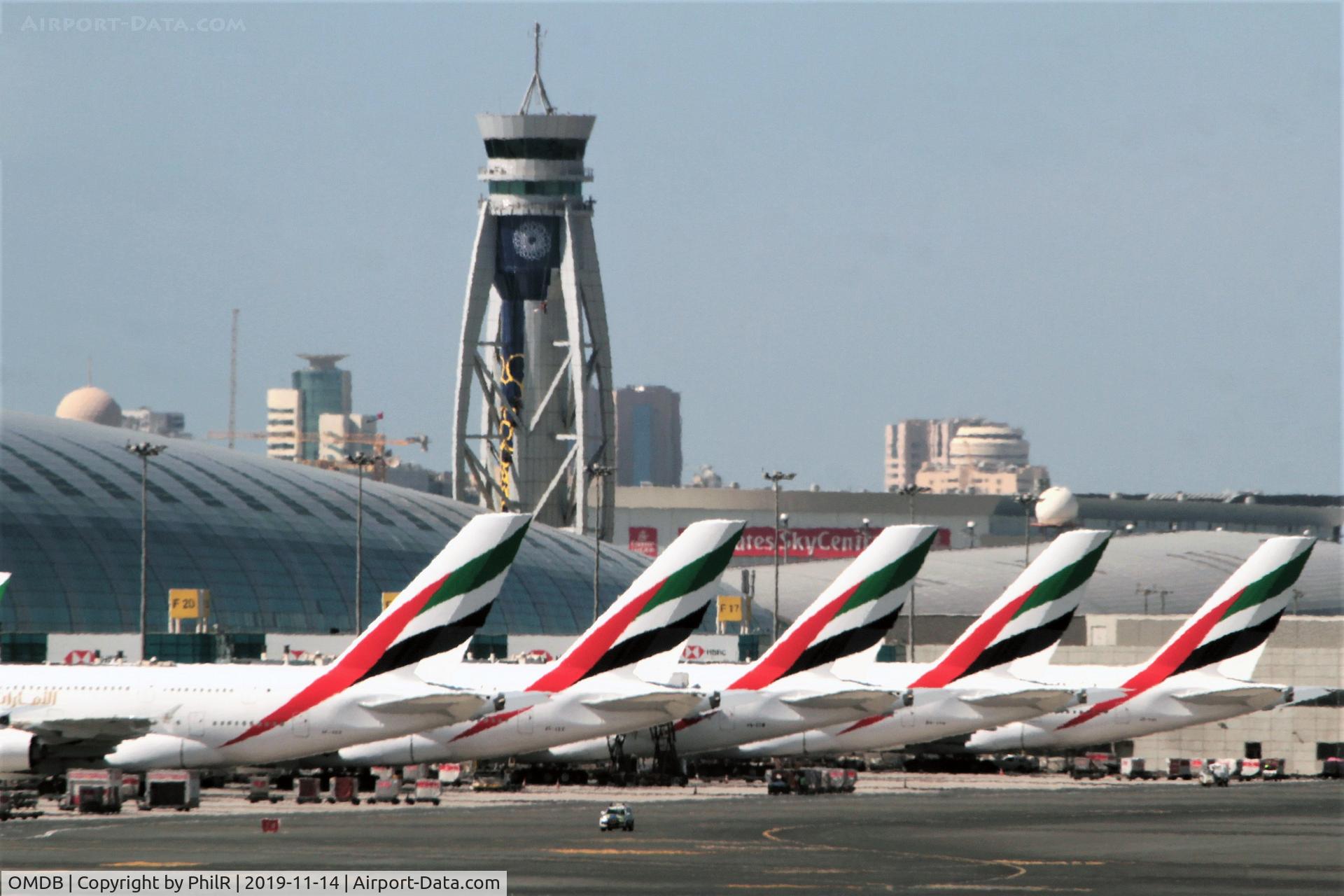 Dubai International Airport, Dubai United Arab Emirates (OMDB) - Emirates ramp, Dubai International