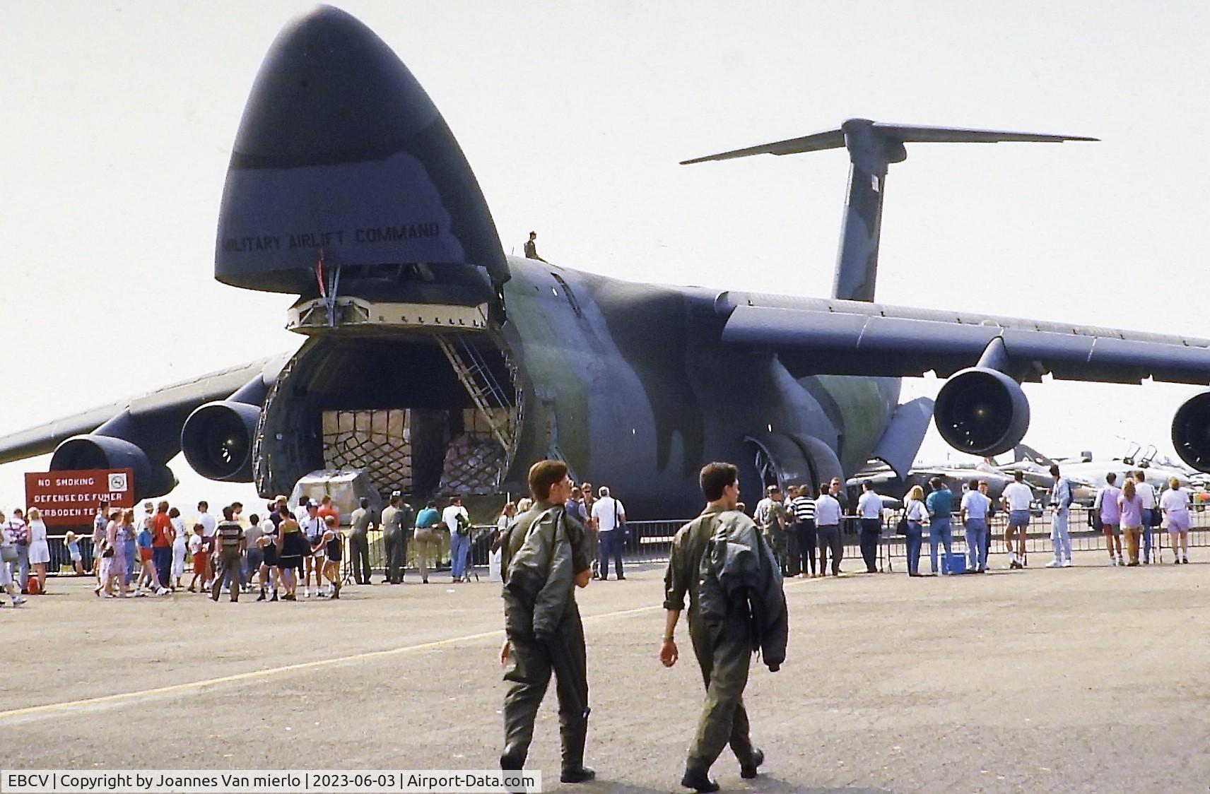 Chievres AB (U.S. Air Force) Airport, Chievres Belgium (EBCV) - Slide scan