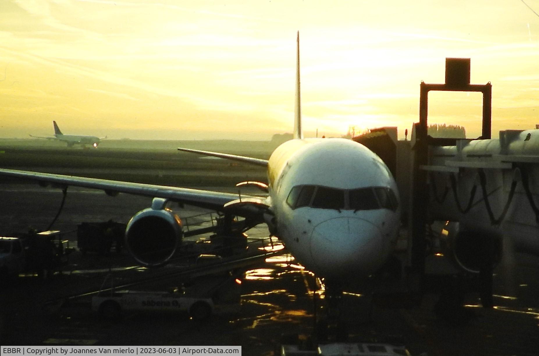 Brussels Airport, Brussels / Zaventem   Belgium (EBBR) - Slide scan