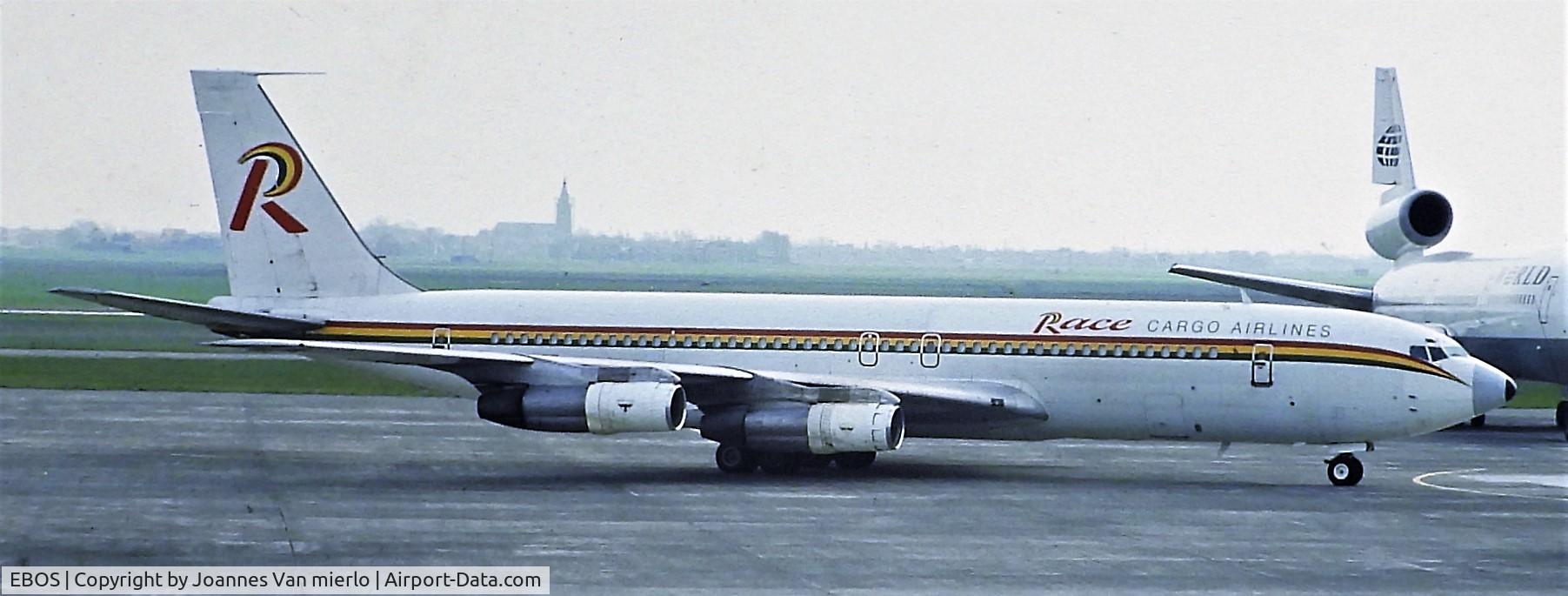 Ostend-Bruges International Airport, Ostend Belgium (EBOS) - Slide scan'90s