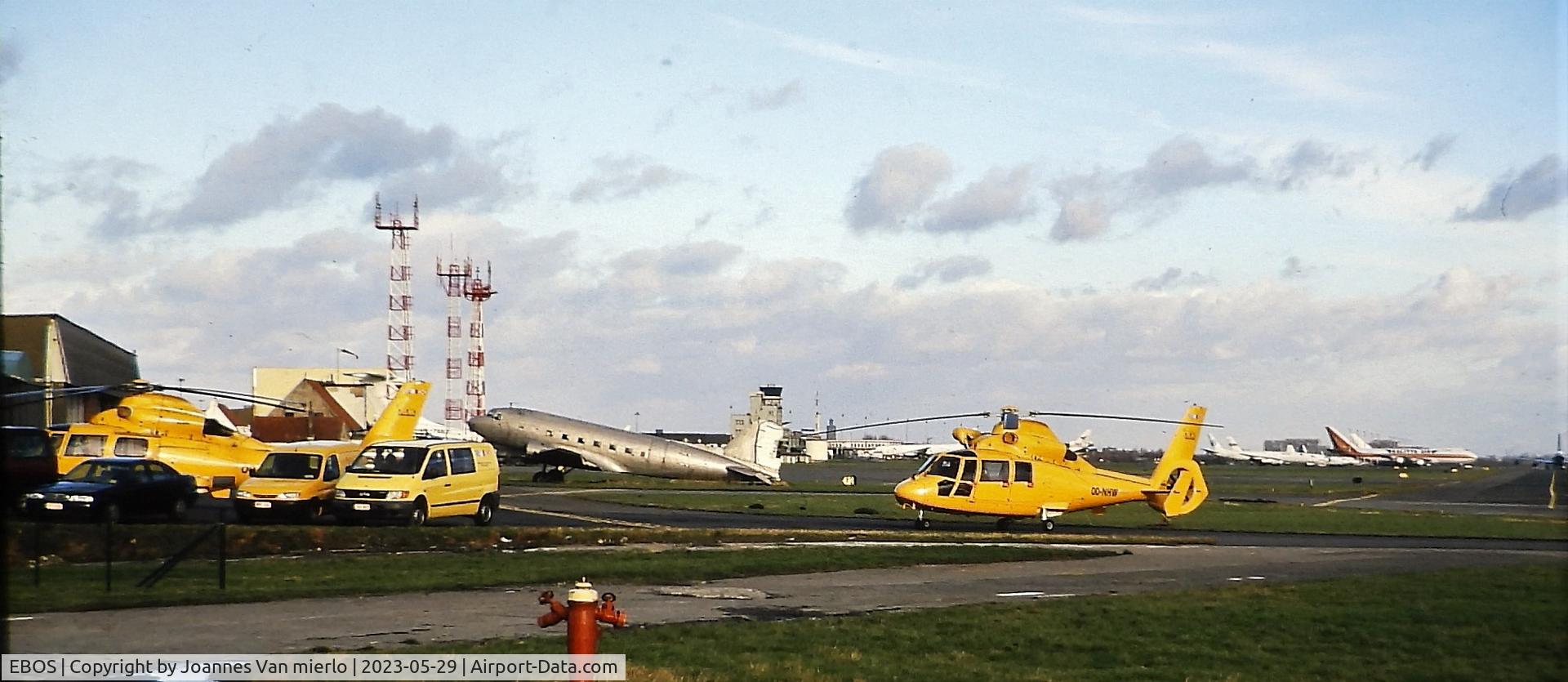 Ostend-Bruges International Airport, Ostend Belgium (EBOS) - Slide scan '90s