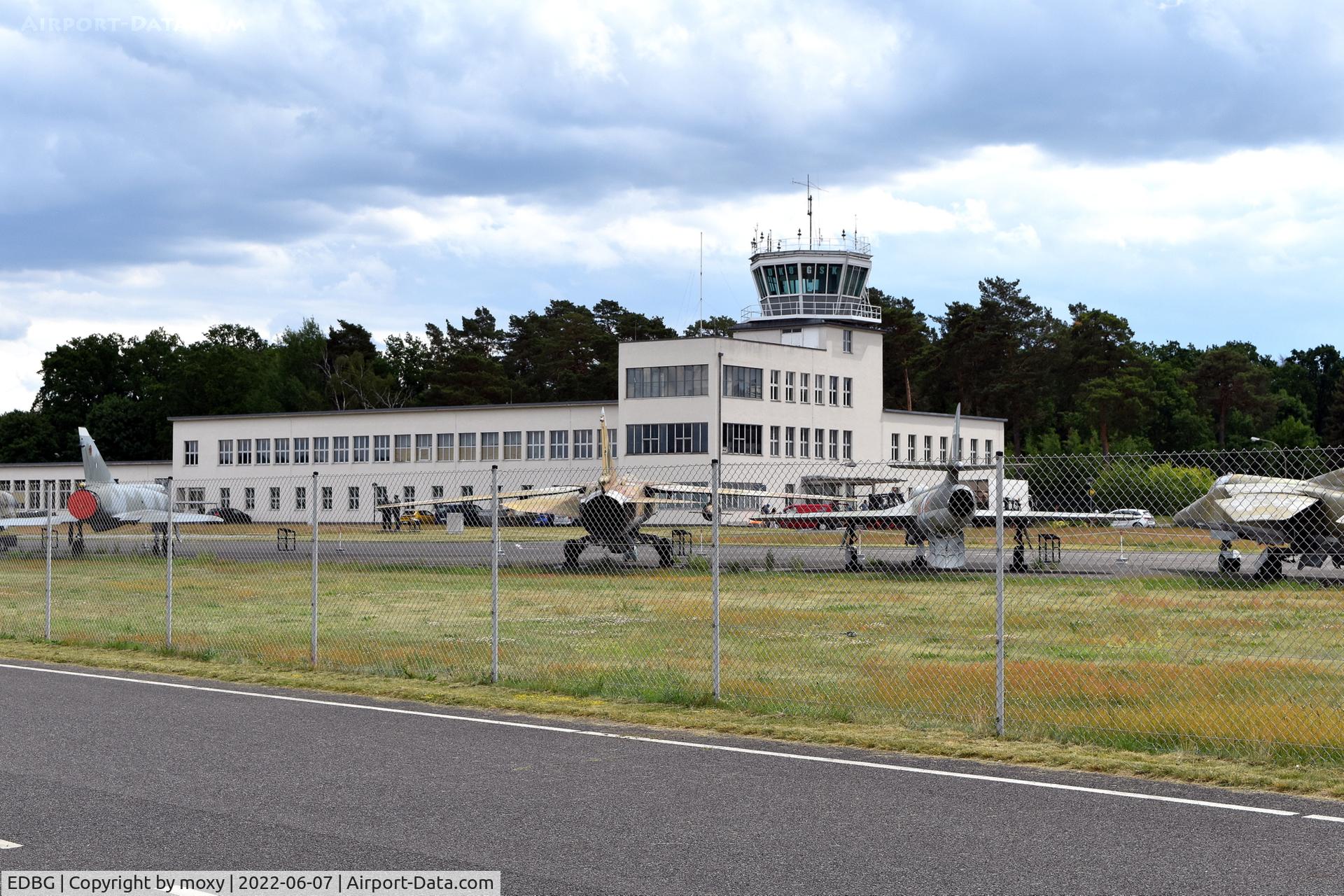 EDBG Airport - Control Tower at the former RAF Gatow, Berlin.