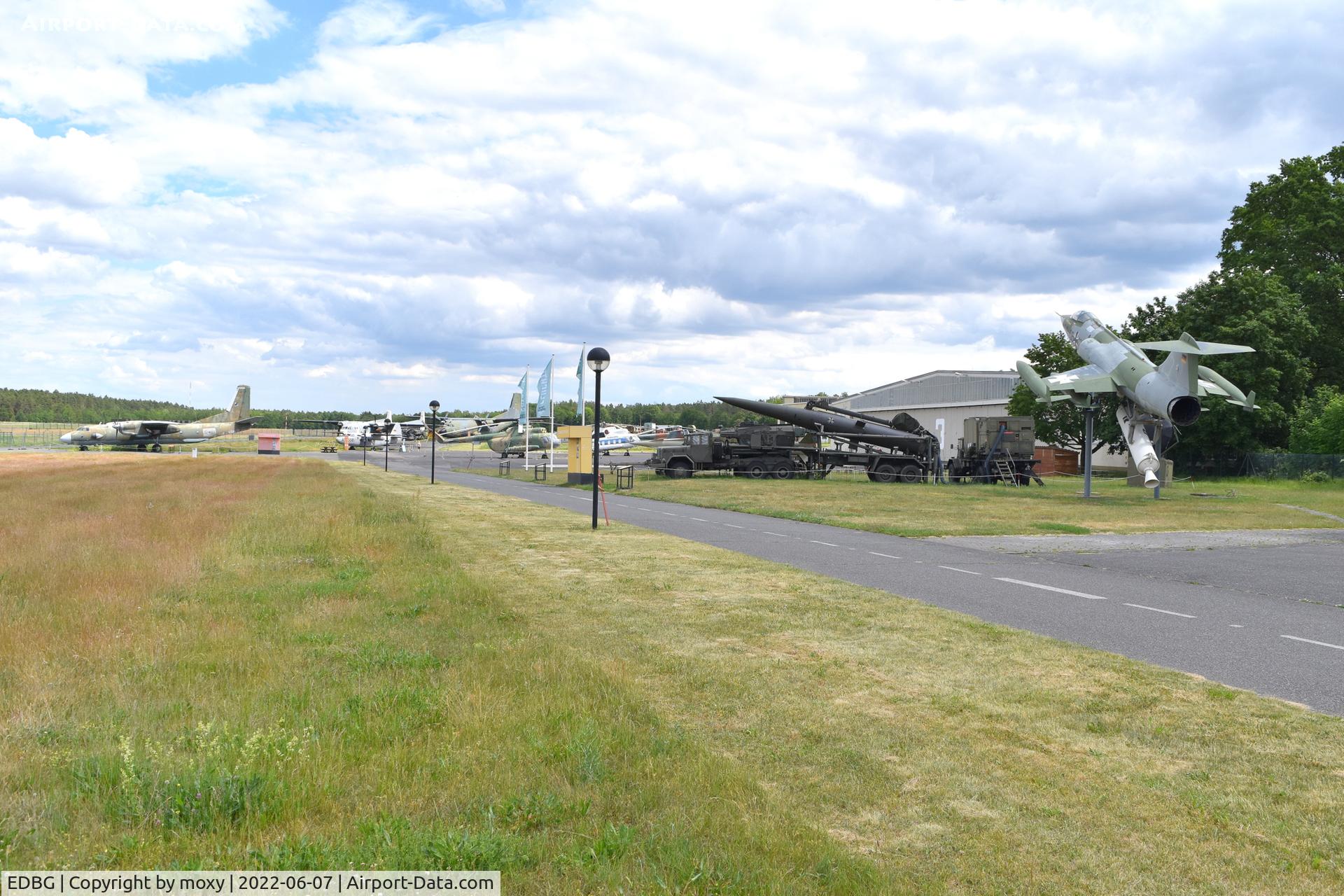EDBG Airport - Outside Hanger 3 at the former RAF Gatow.