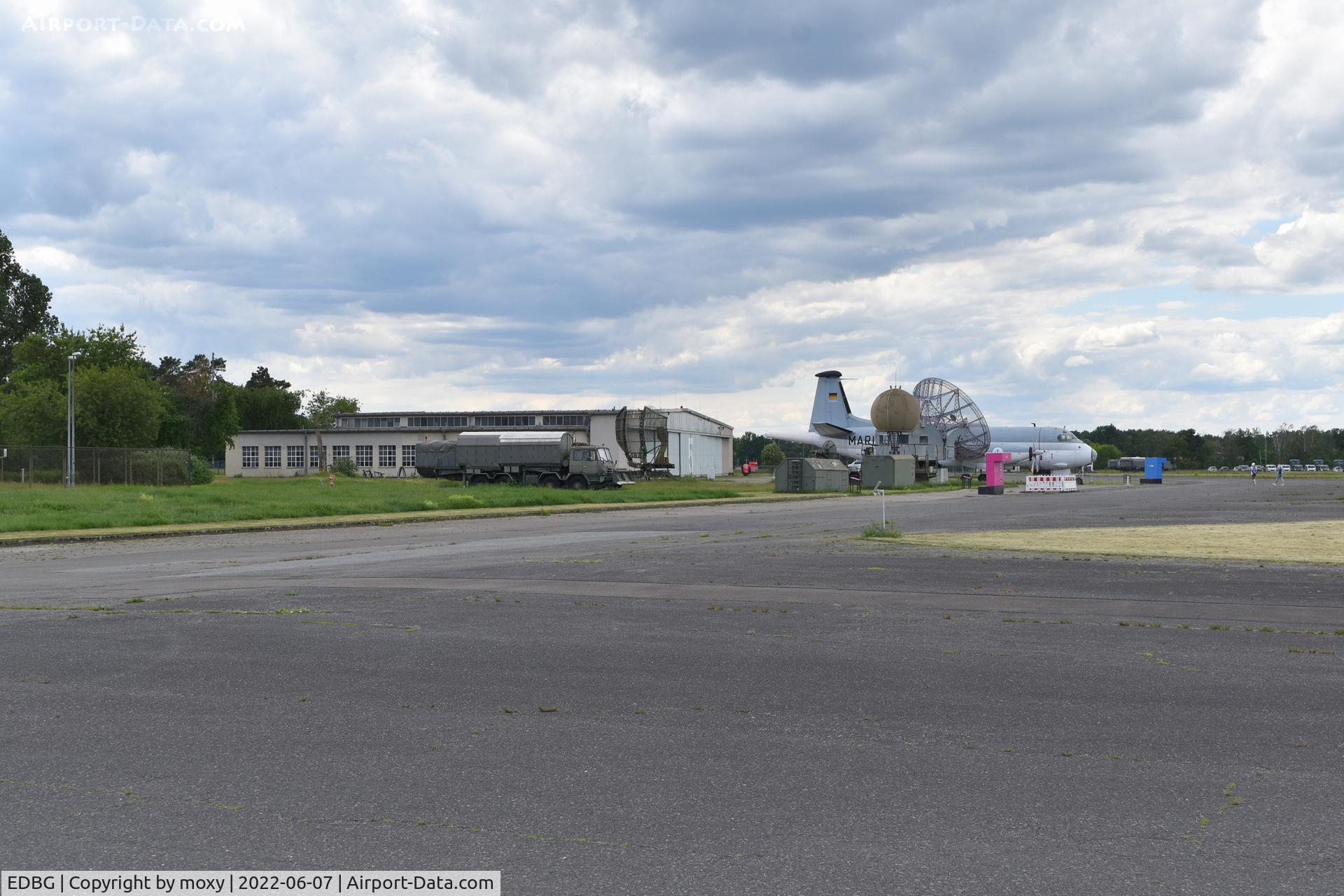 EDBG Airport - Outside Hanger 5 at the former RAF Gatow.