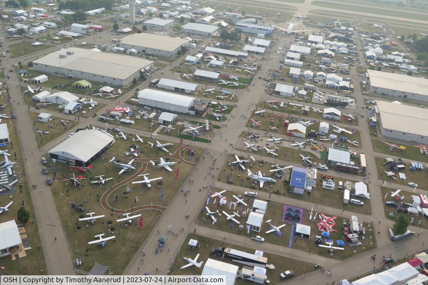 Wittman Regional Airport (OSH) - Celibration Way - AirVenture 2023