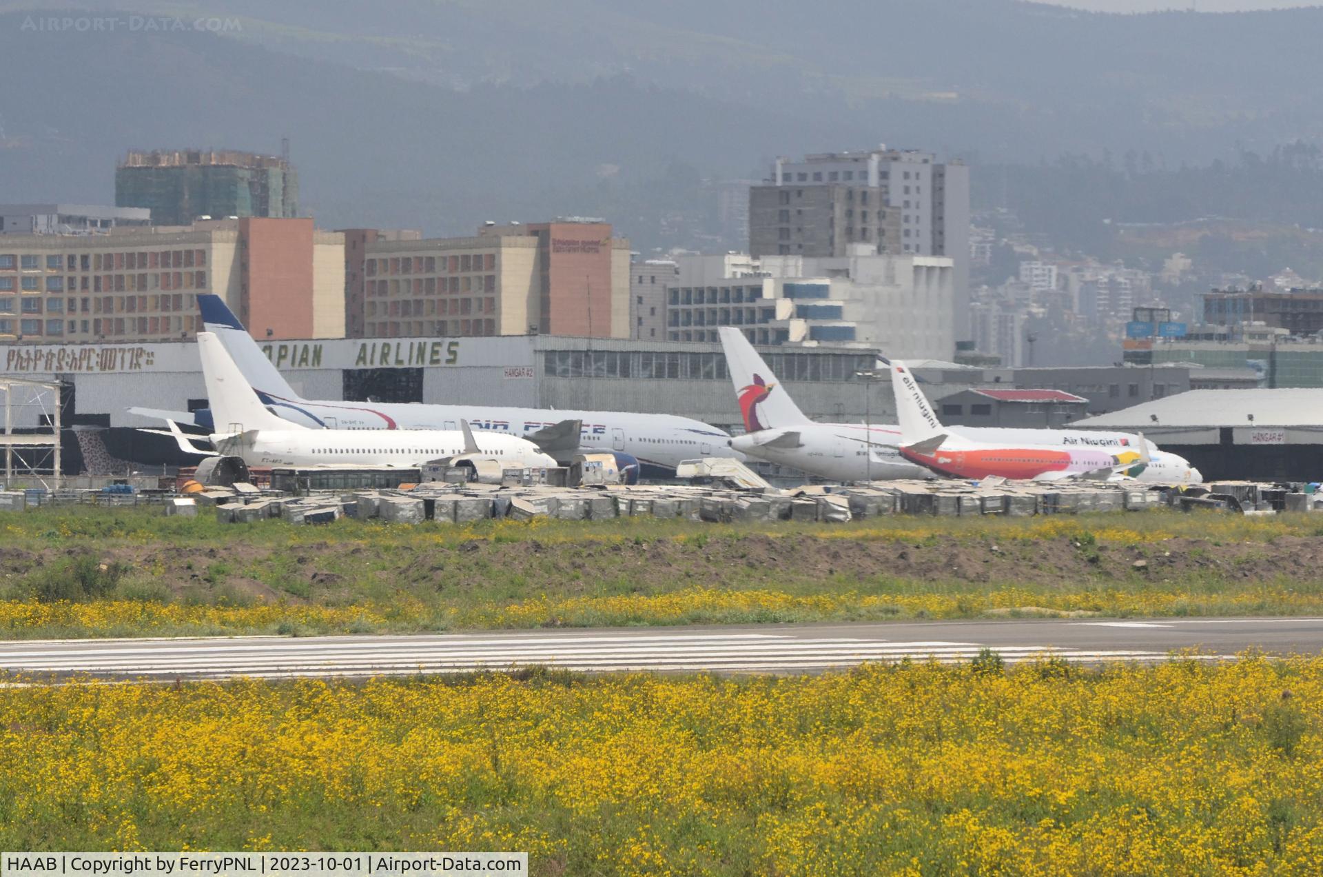 Bole International Airport, Addis Ababa Ethiopia (HAAB) - Maintenance area ADD