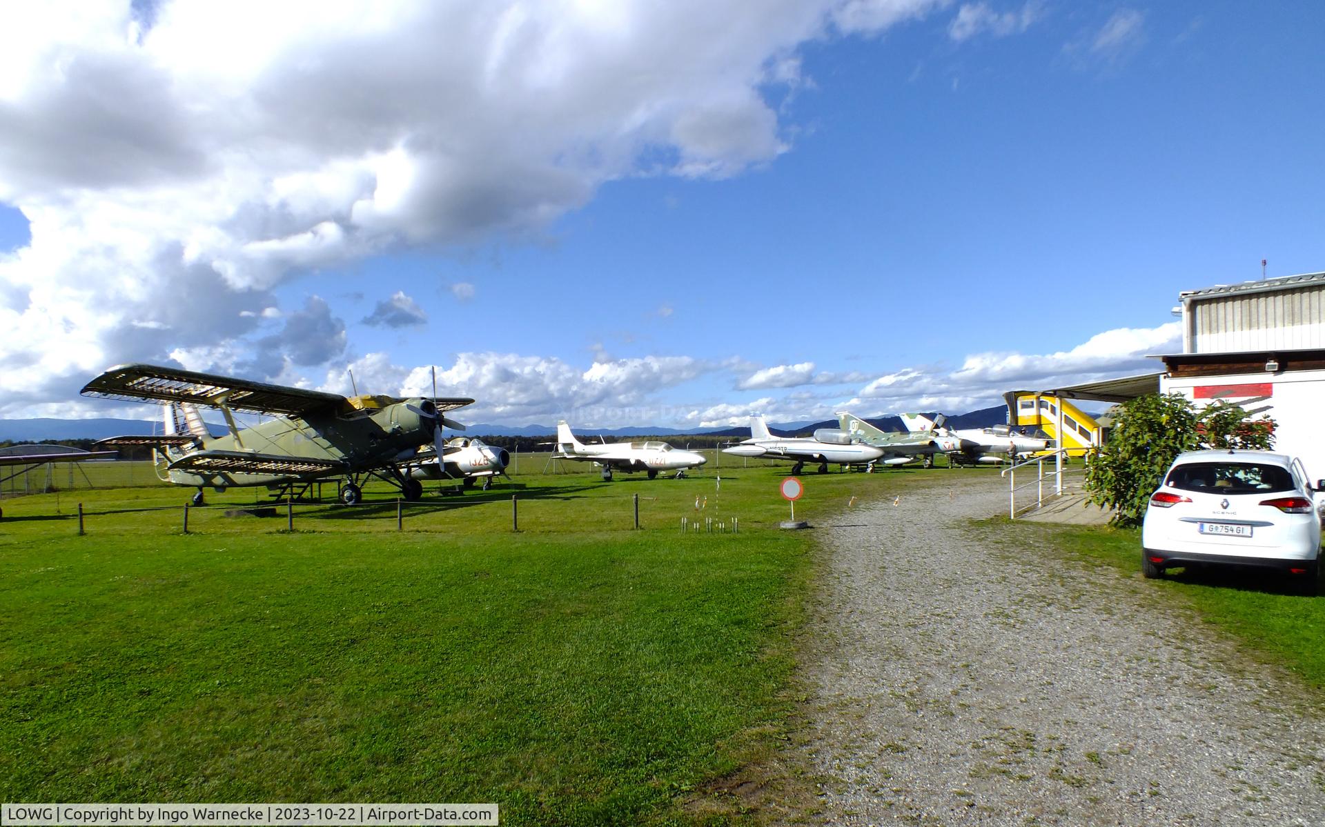 Graz Airport, Graz Austria (LOWG) - Österreichisches Luftfahrtmuseum Graz (Austrian Aviation Museum Graz) just outside the airport on the southeastern side