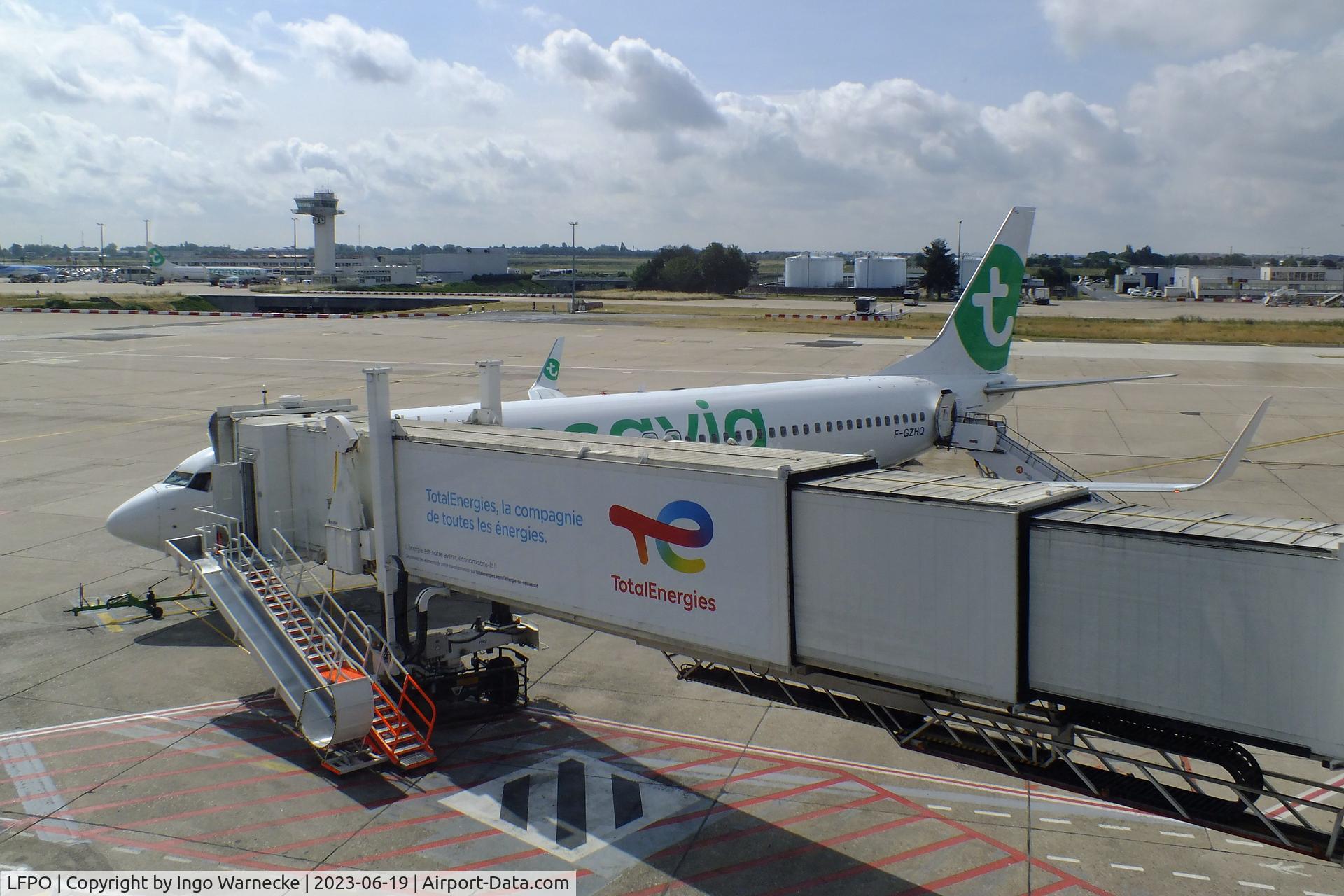Paris Orly Airport, Orly (near Paris) France (LFPO) - boarding bridge at Paris/Orly airport