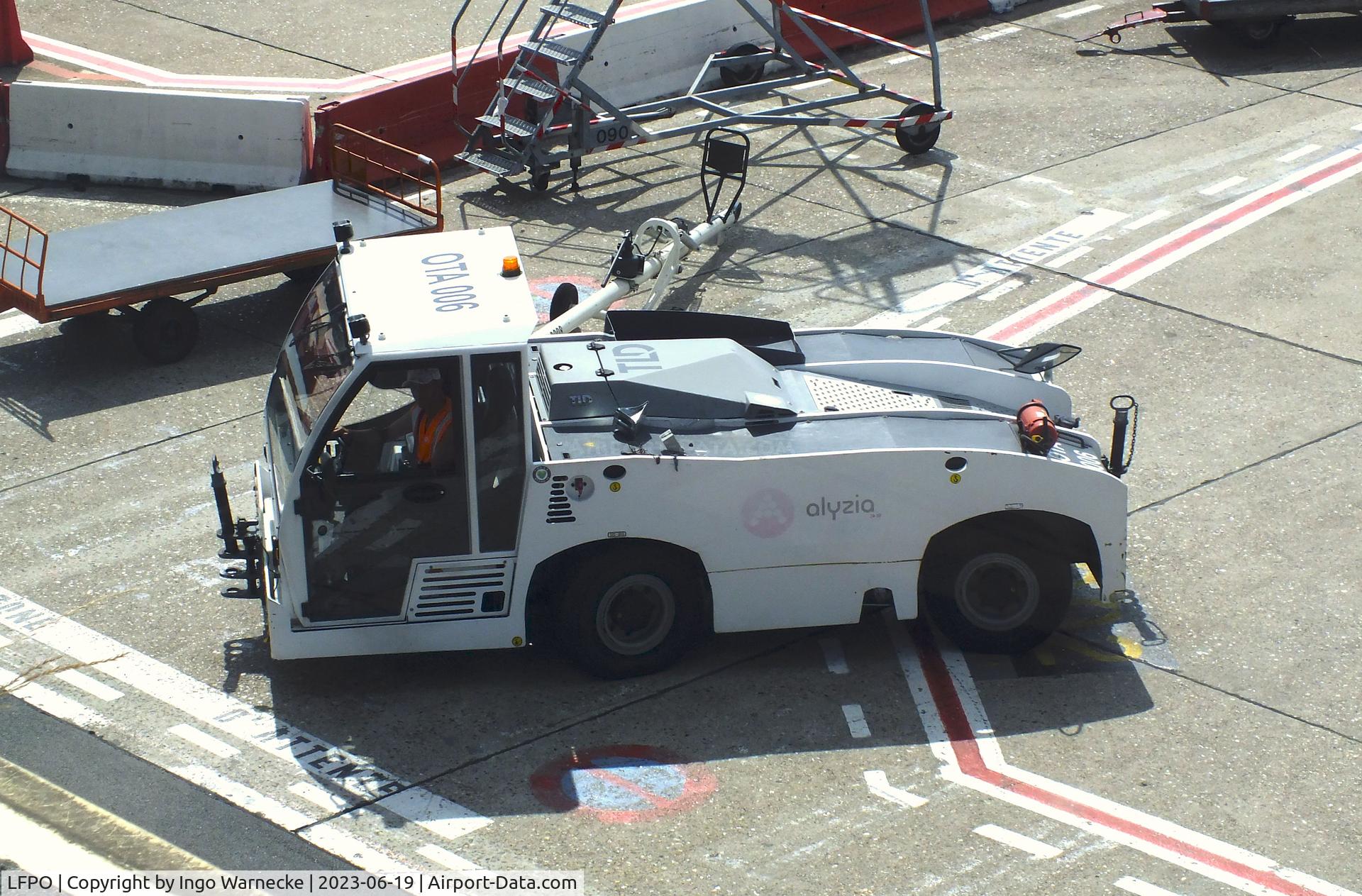 Paris Orly Airport, Orly (near Paris) France (LFPO) - pushback tug at Paris/Orly airport #v