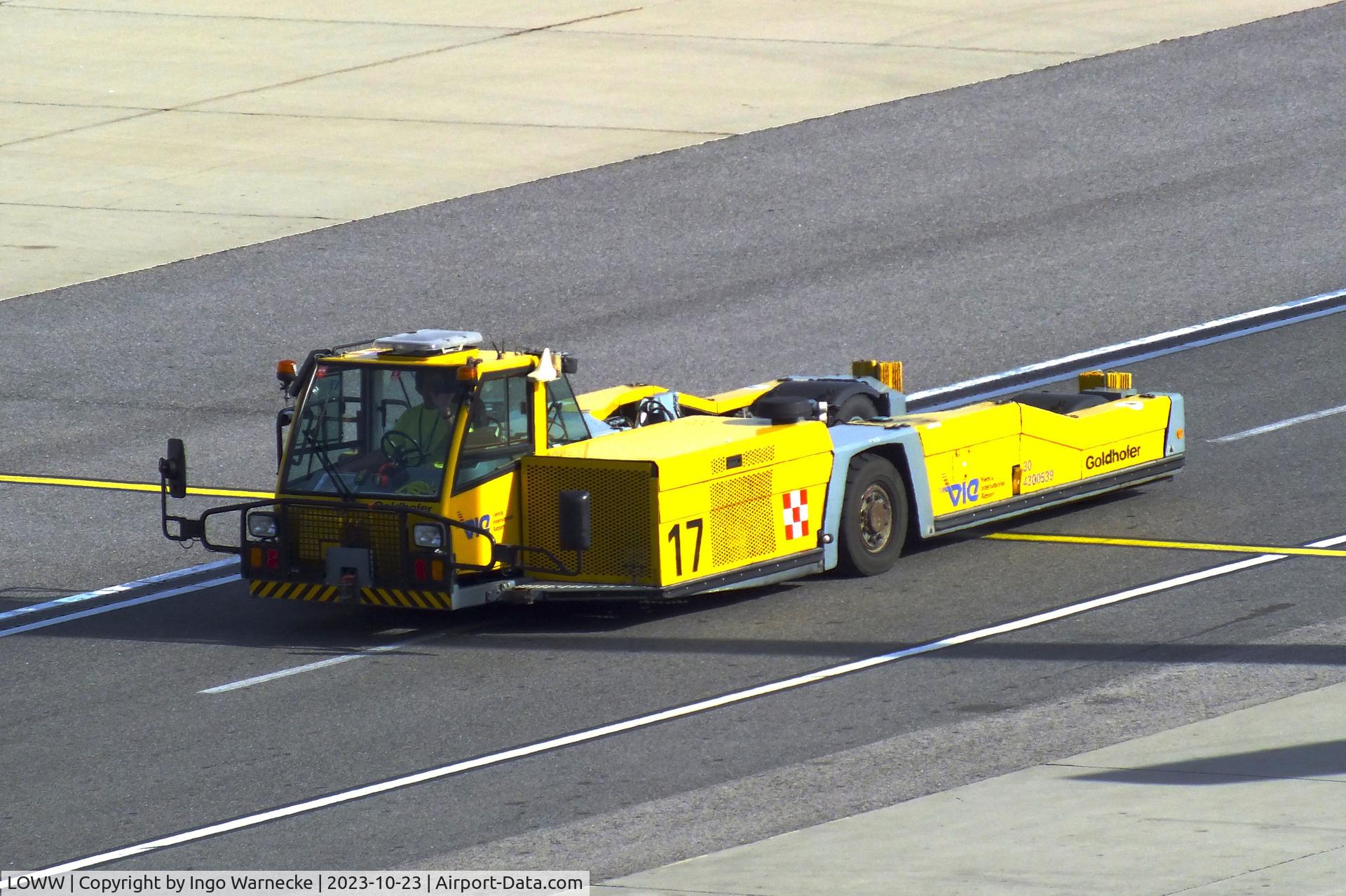 Vienna International Airport, Vienna Austria (LOWW) - pushback tug at Wien airport #v