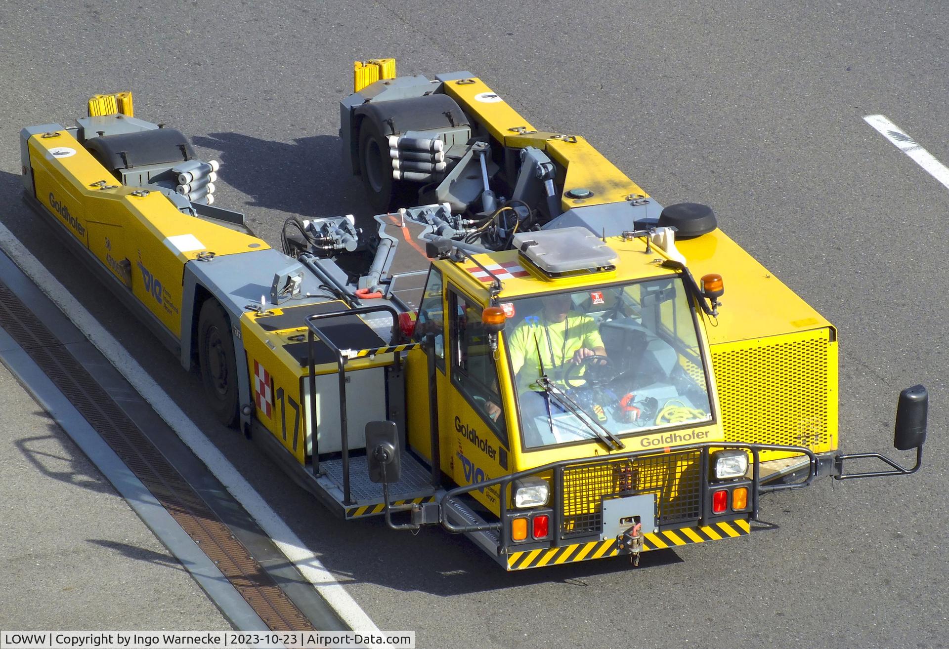 Vienna International Airport, Vienna Austria (LOWW) - pushback tug at Wien airport #v