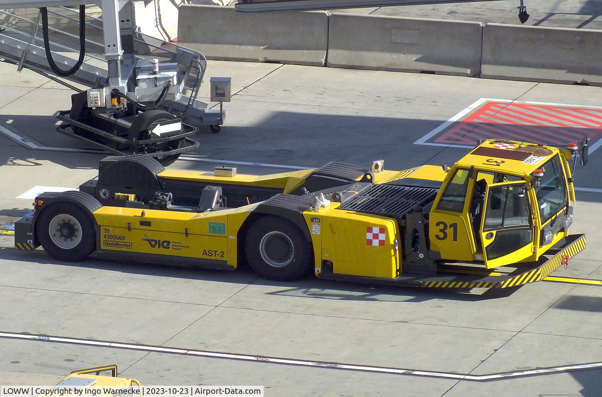 Vienna International Airport, Vienna Austria (LOWW) - pushback tug at Wien airport #v