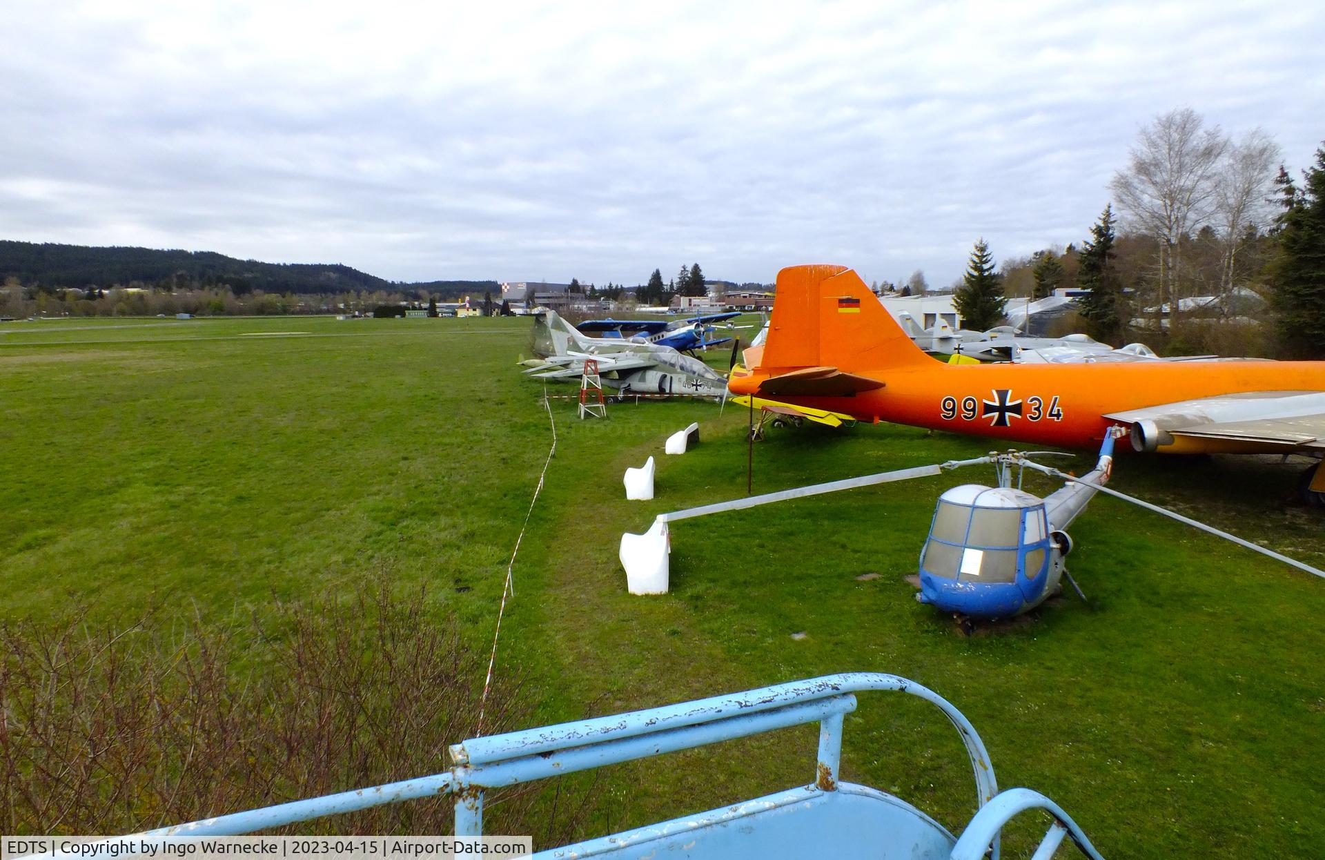 EDTS Airport - static display of the International Aviation Museum (Internationales Luftfahrtmuseum) Schwenningen right next to Schwenningen airfield