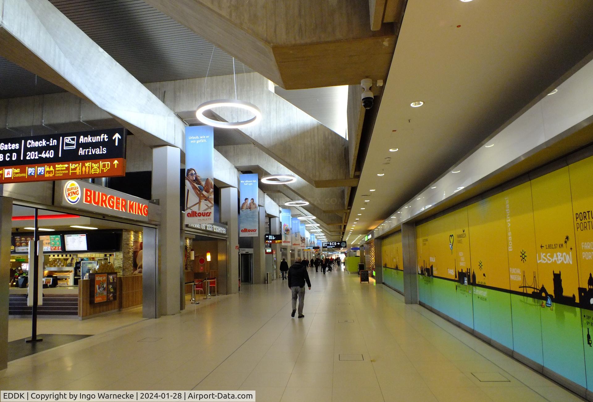 Cologne Bonn Airport, Cologne/Bonn Germany (EDDK) - inside central part of terminal 1 at Köln/Bonn airport